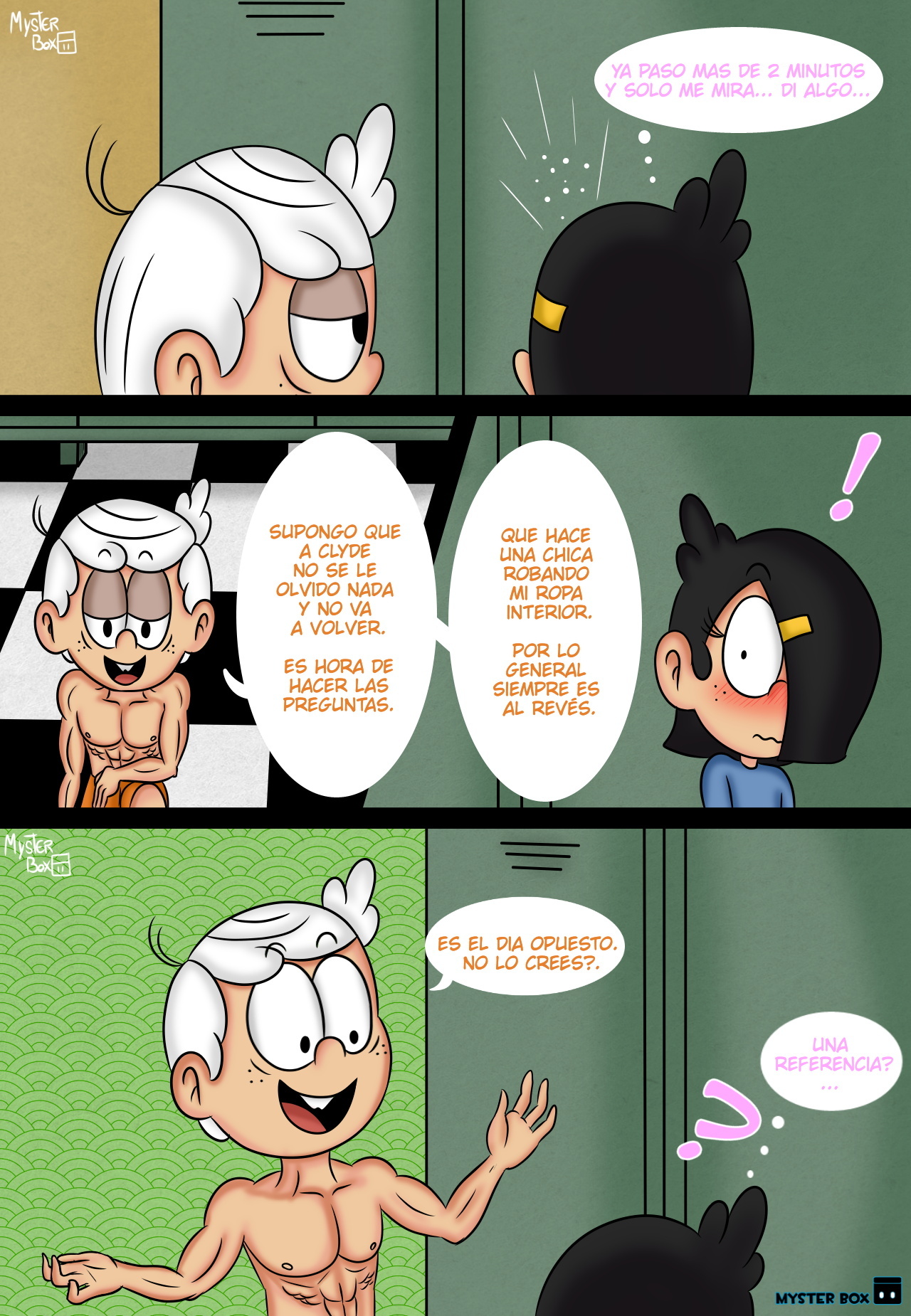 Capture a una Pervertida – The Loud House Comic porno