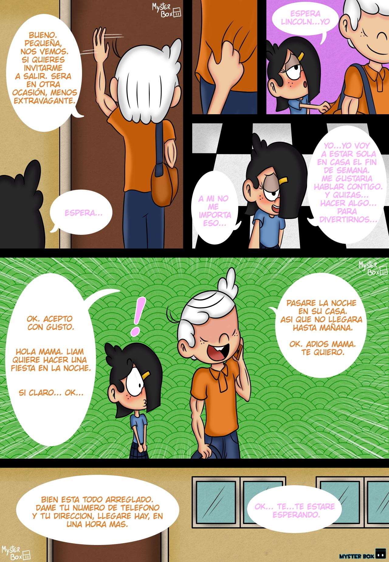 Capture a una Pervertida – The Loud House Comic porno