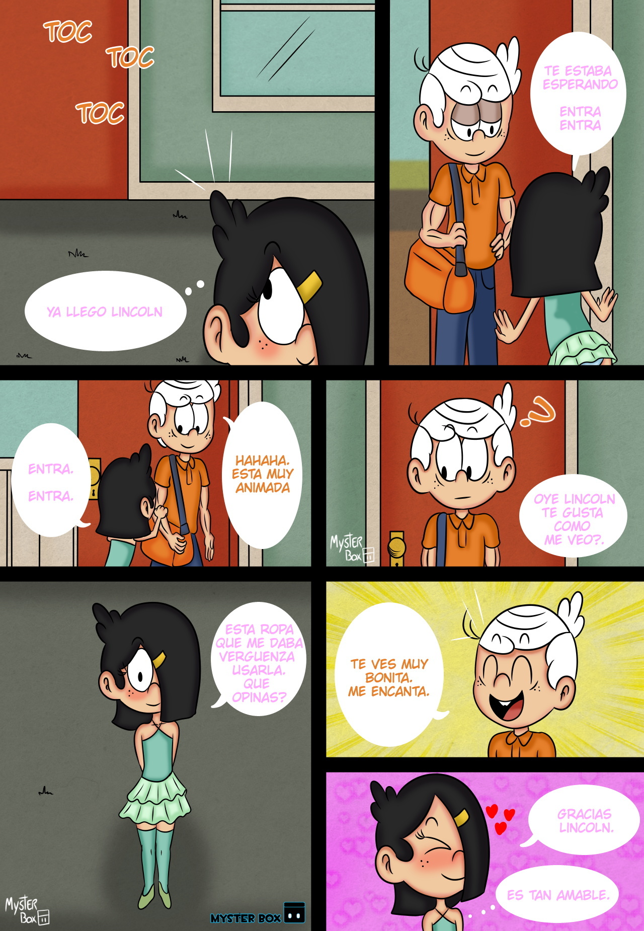 Capture a una Pervertida – The Loud House Comic porno