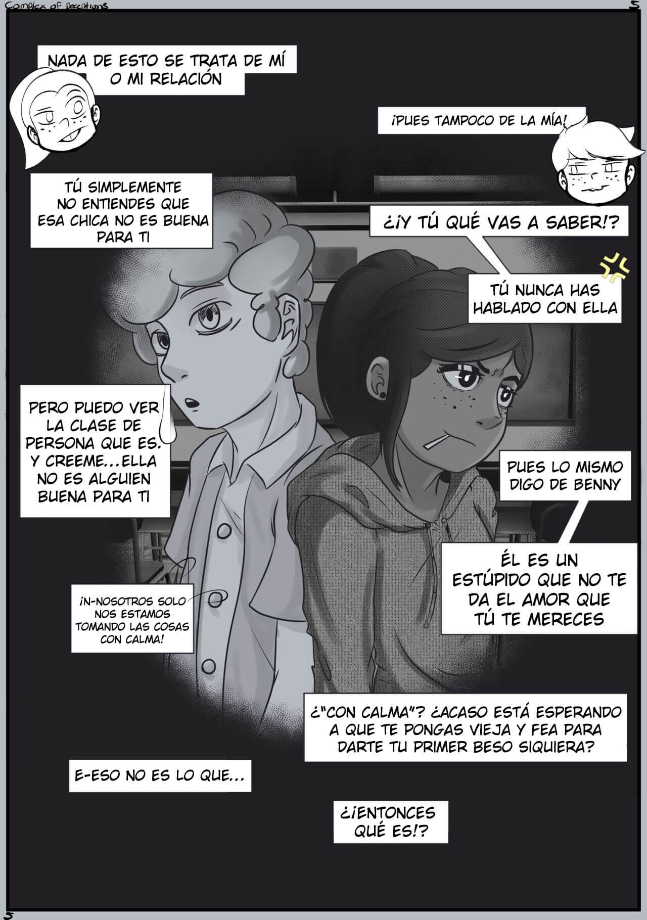 Complex of Deceptions Comic porno