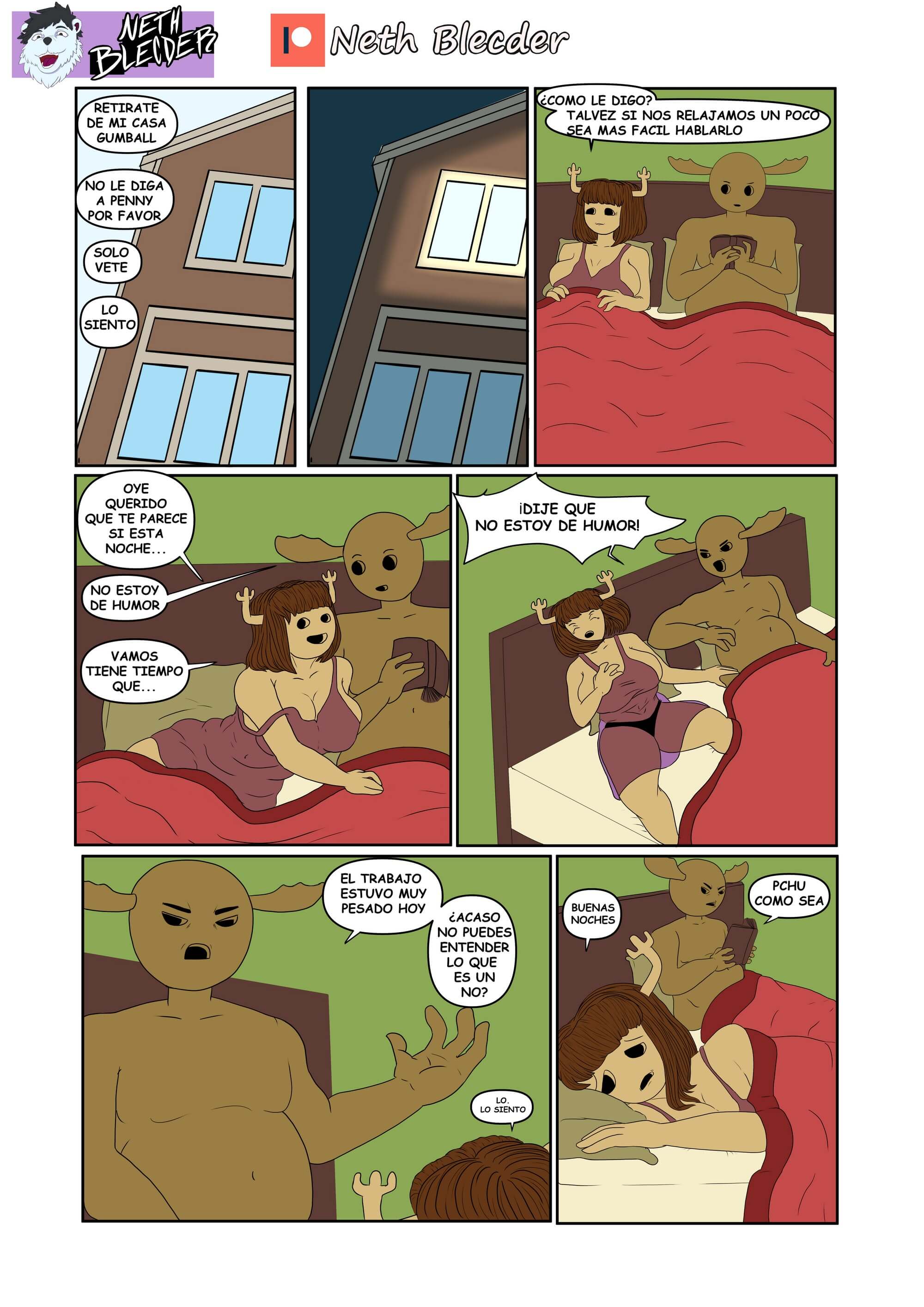 El Excitante Mundo de Gumball Comic porno