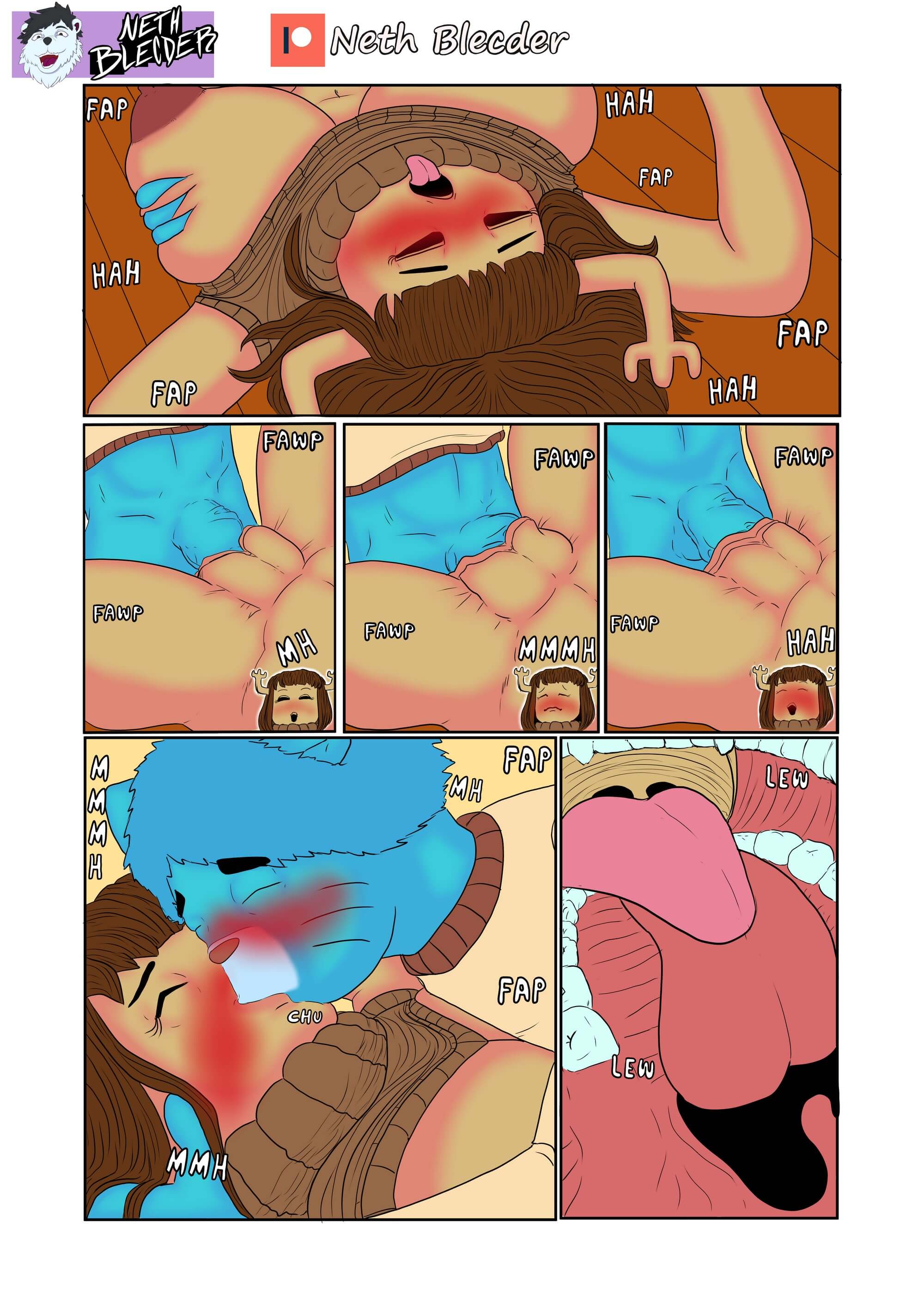 El Excitante Mundo de Gumball Comic porno