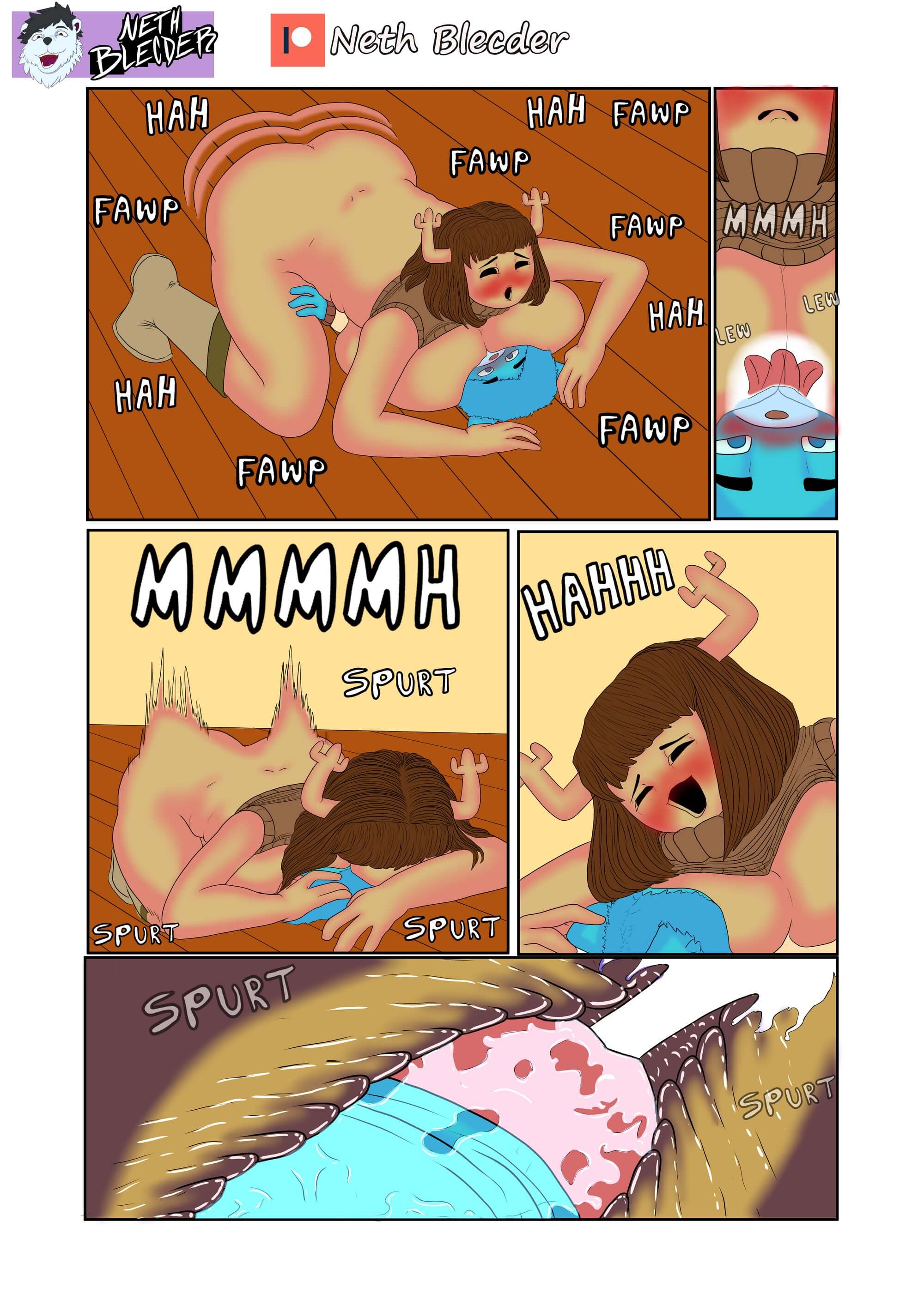 El Excitante Mundo de Gumball Comic porno