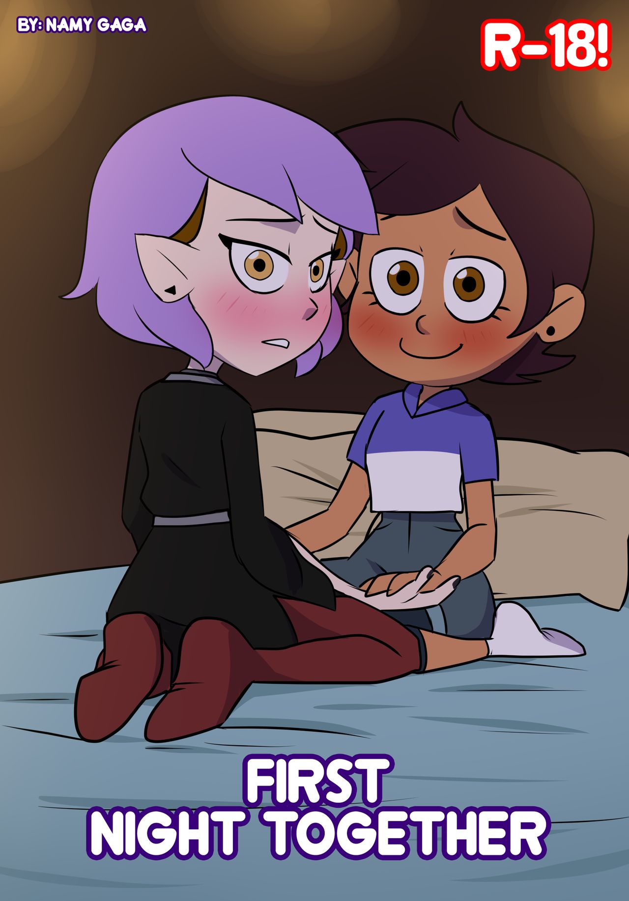 First Night Together Comic porno