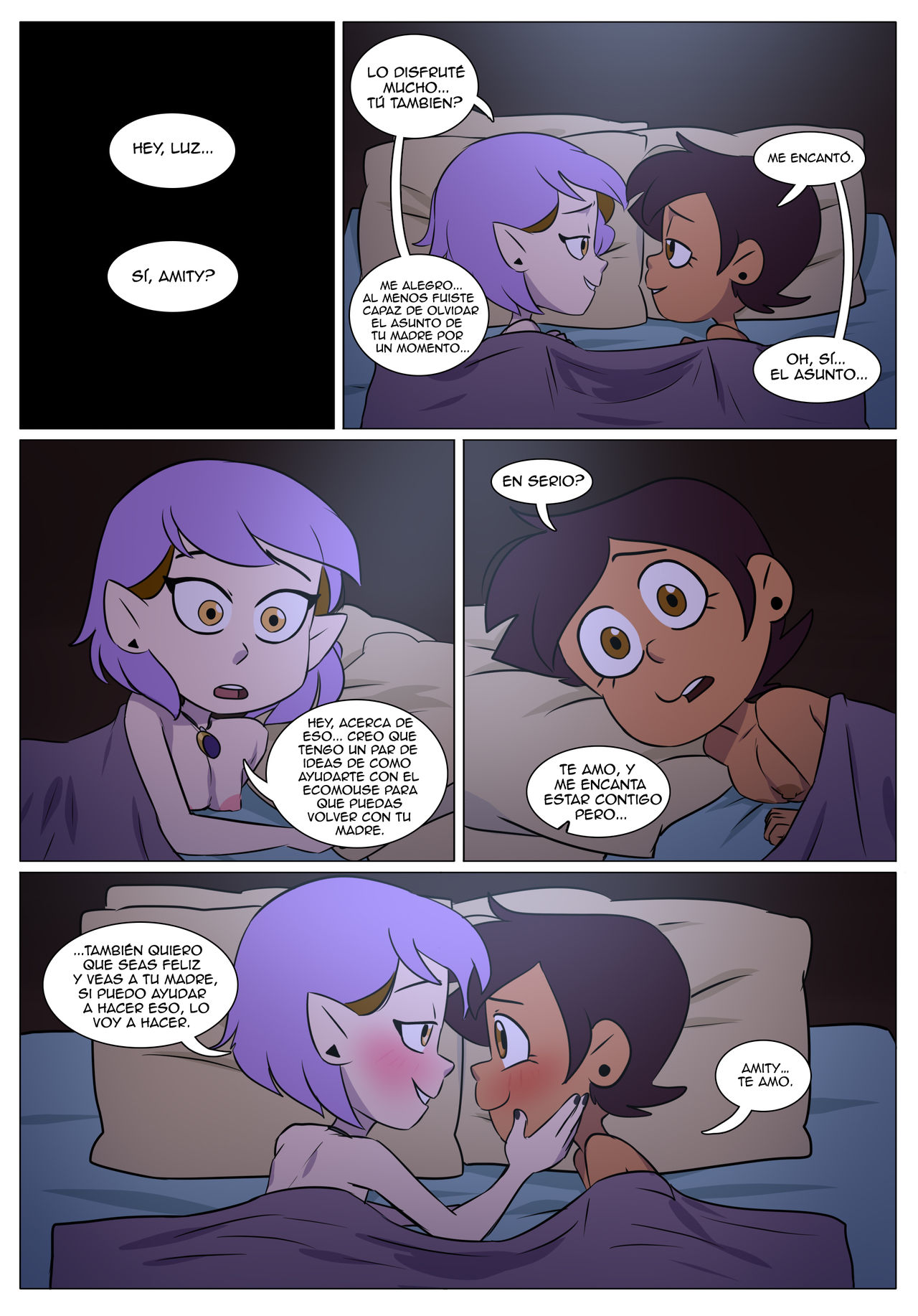 First Night Together Comic porno