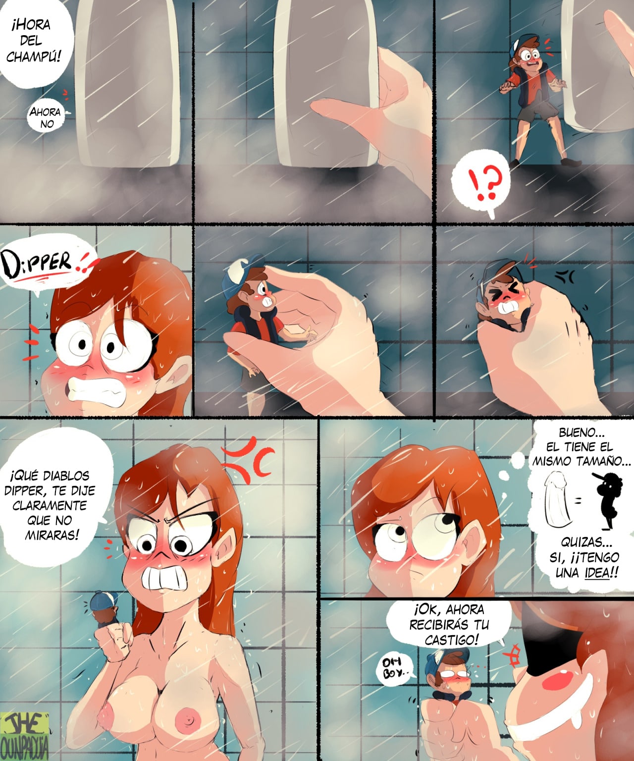 Gettin Dipper Comic porno