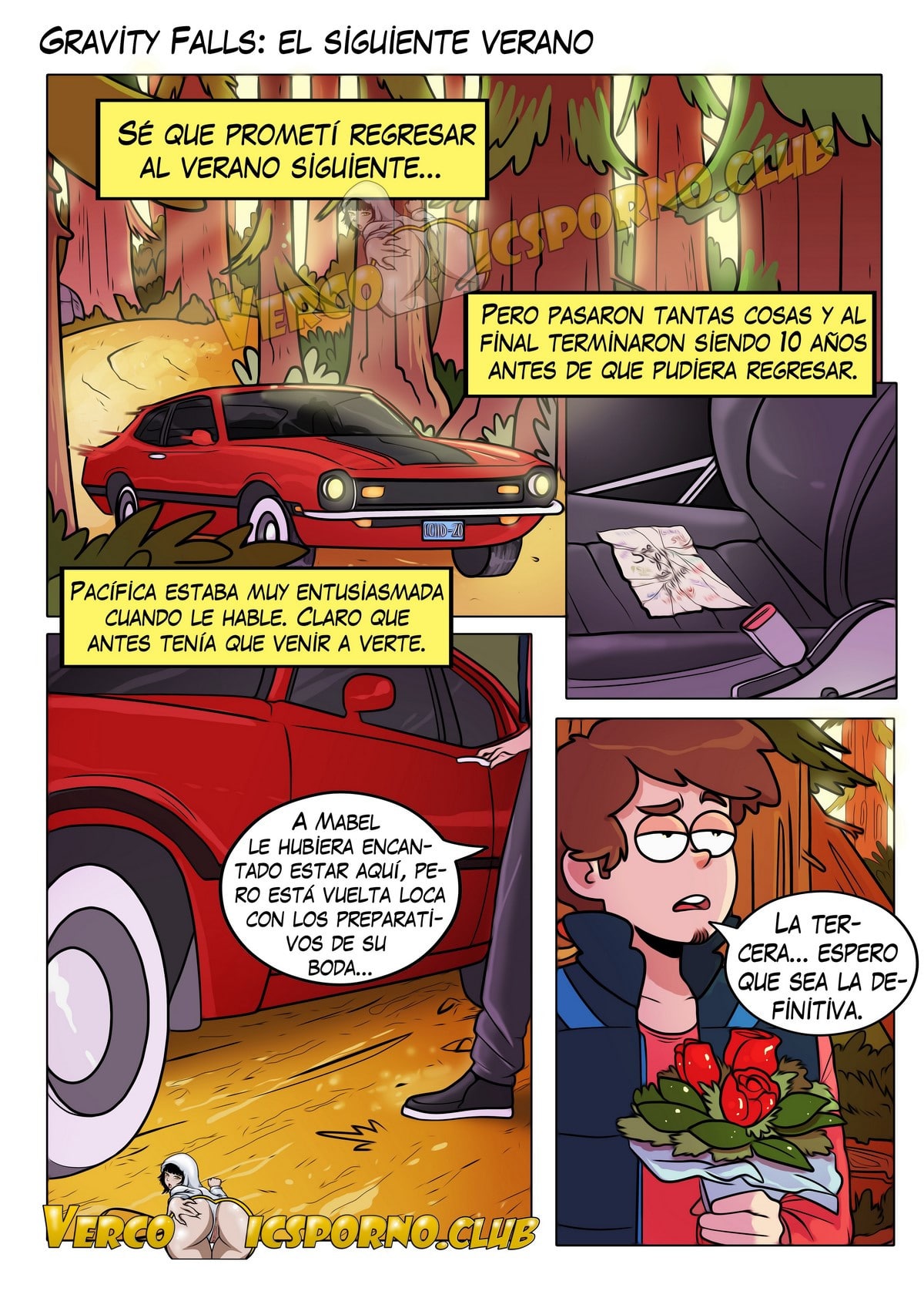 Gravity Falls – El Siguiente Verano Comic porno