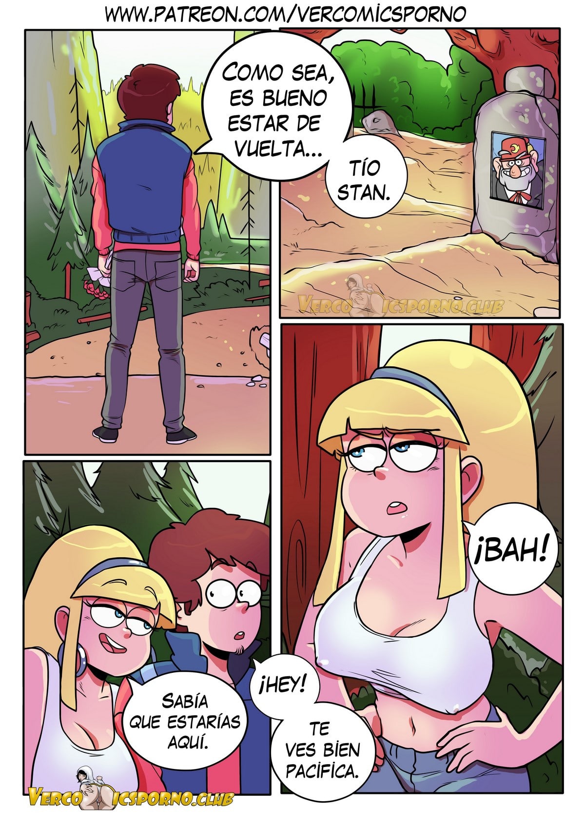 Gravity Falls – El Siguiente Verano Comic porno