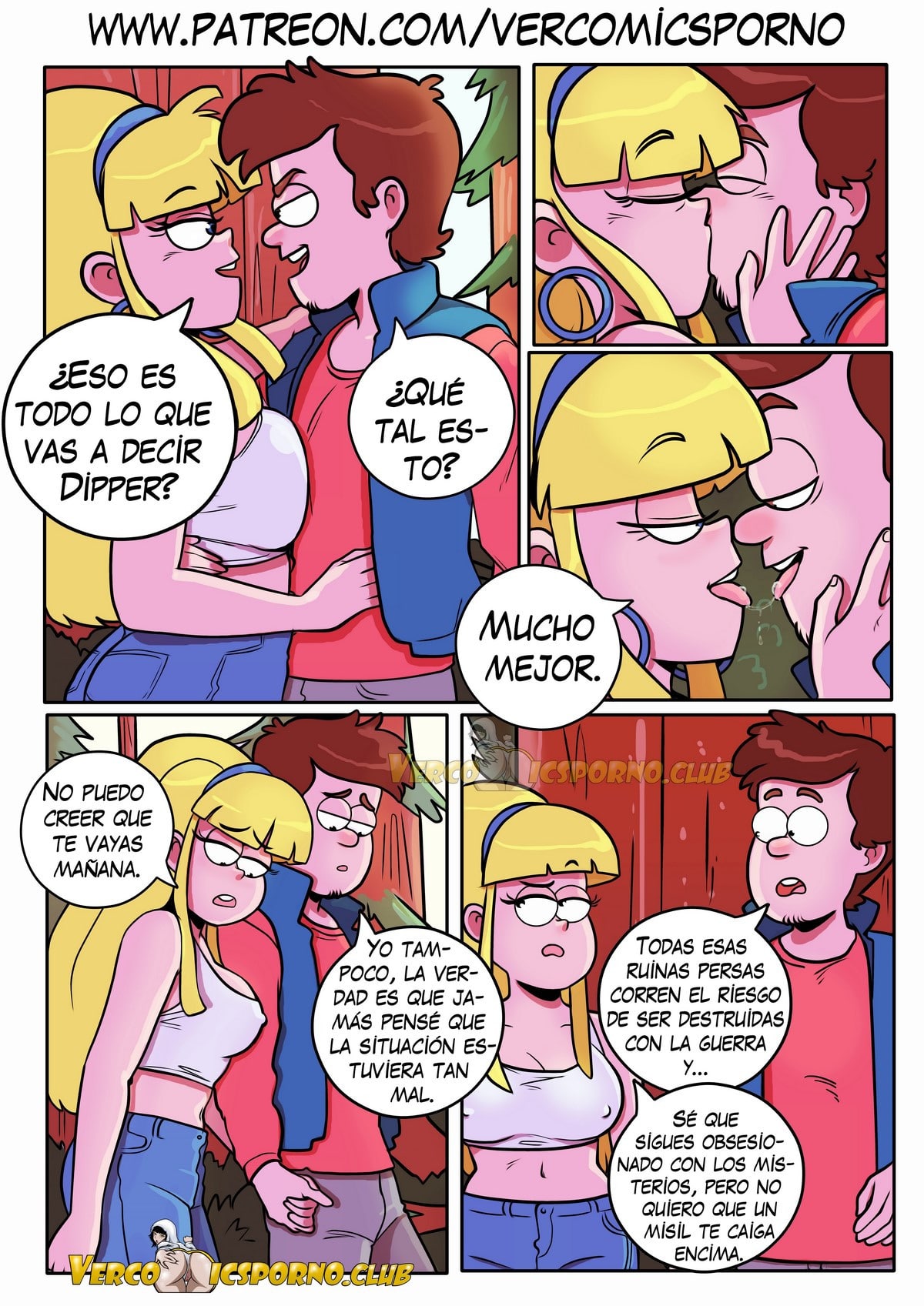 Gravity Falls – El Siguiente Verano Comic porno