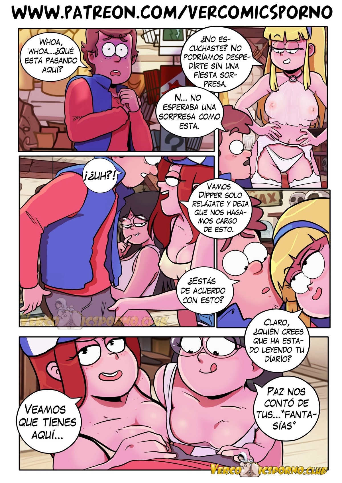Gravity Falls – El Siguiente Verano Comic porno