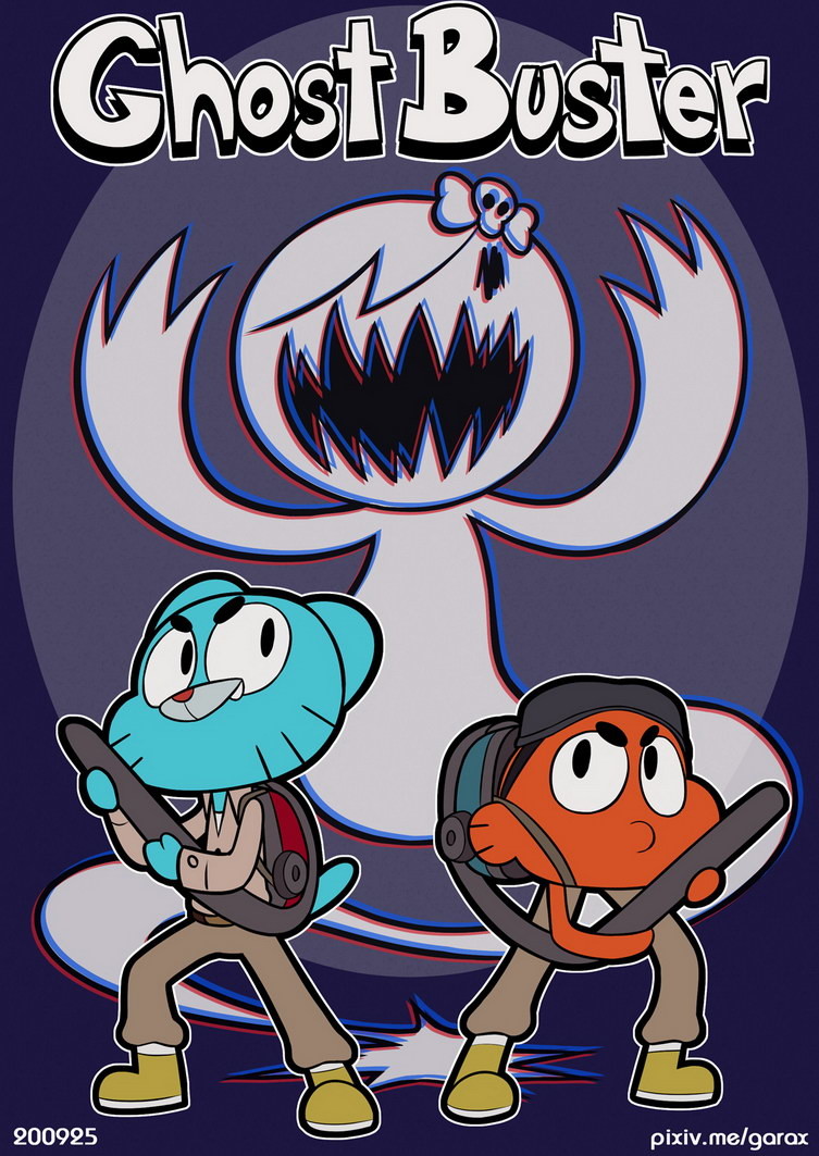 Gumball Ghost Buster Comic porno