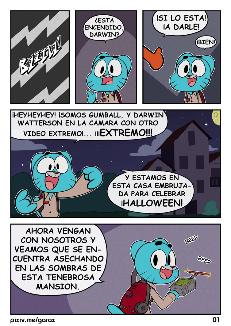 Gumball Ghost Buster Comic porno