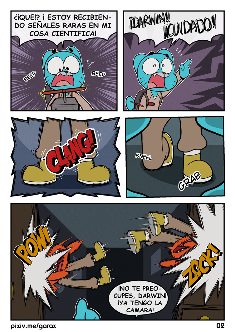 Gumball Ghost Buster Comic porno