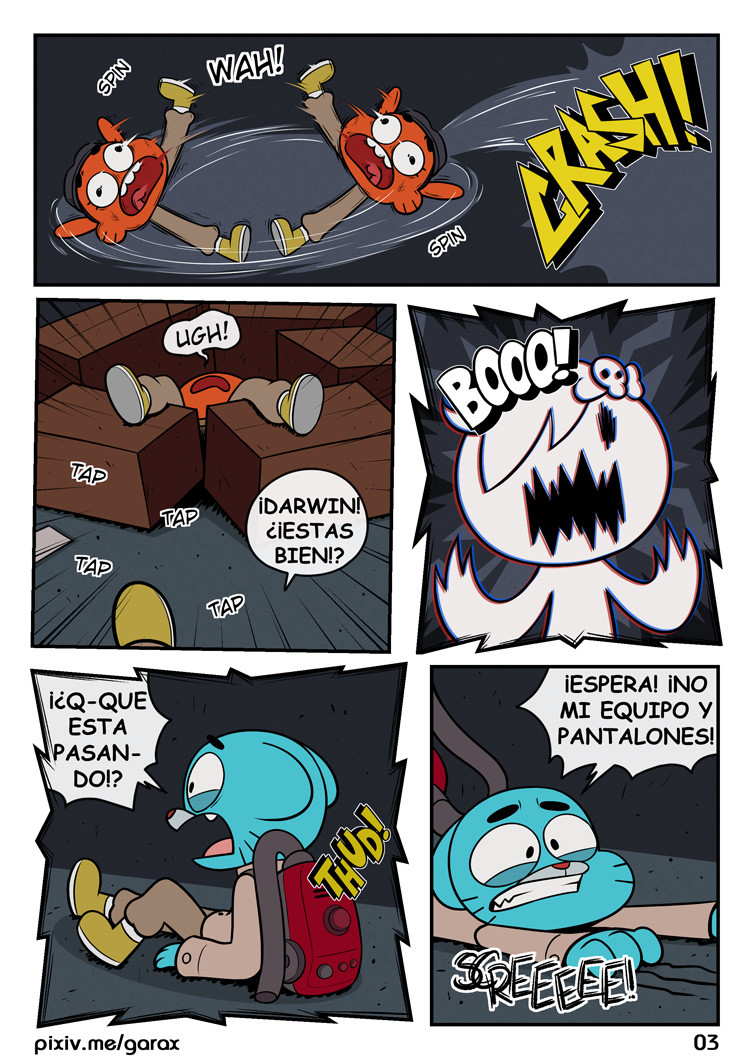 Gumball Ghost Buster Comic porno