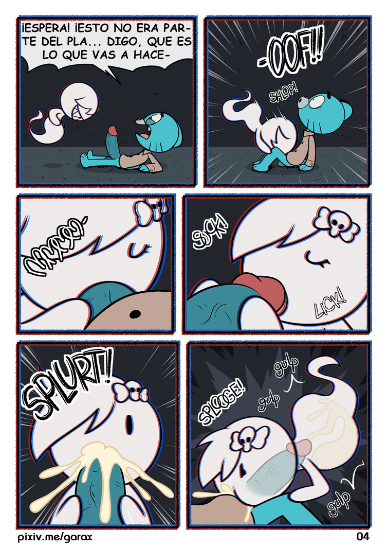 Gumball Ghost Buster Comic porno