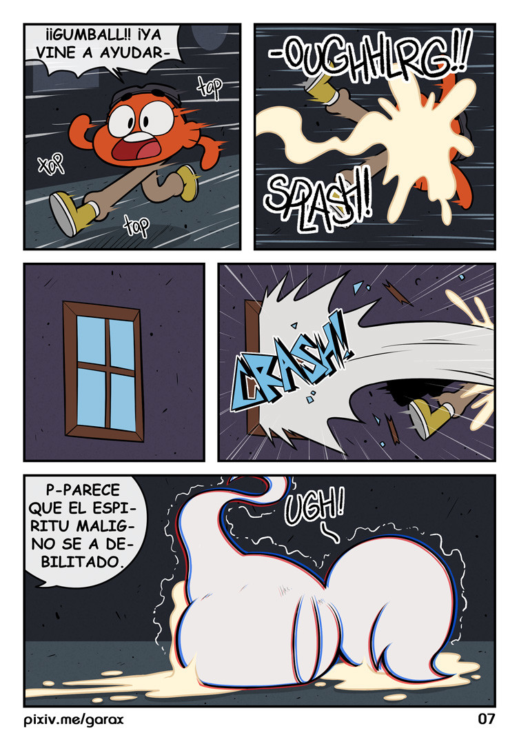 Gumball Ghost Buster Comic porno