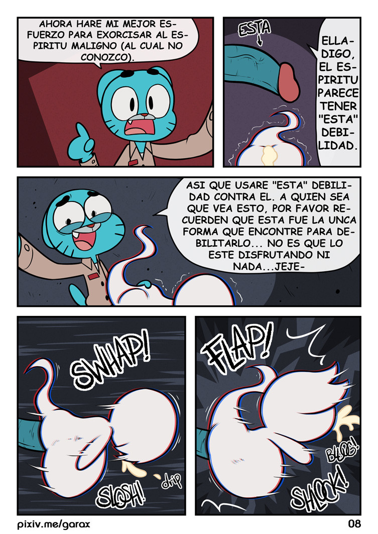 Gumball Ghost Buster Comic porno