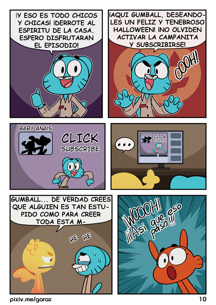 Gumball Ghost Buster Comic porno