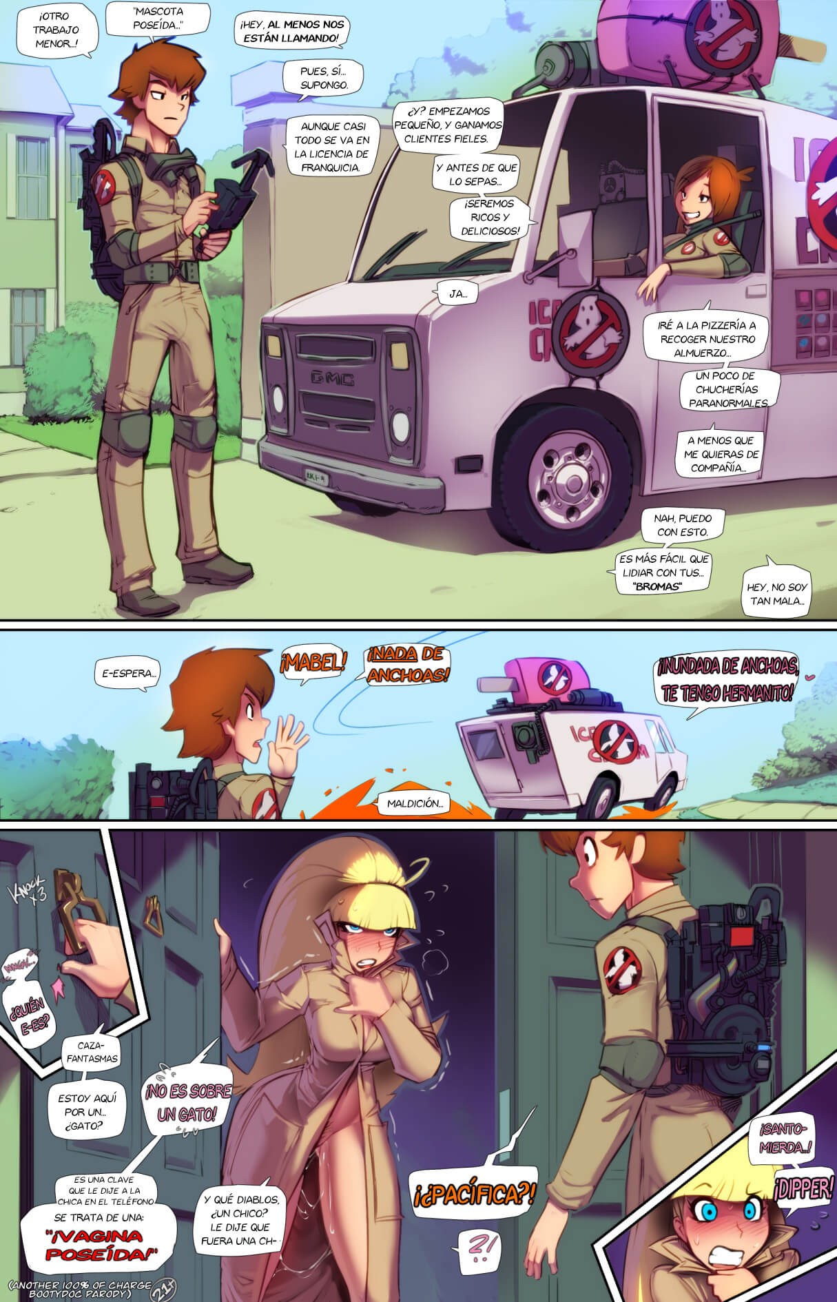 Gravity Falls - Haunted Pussy Comic porno