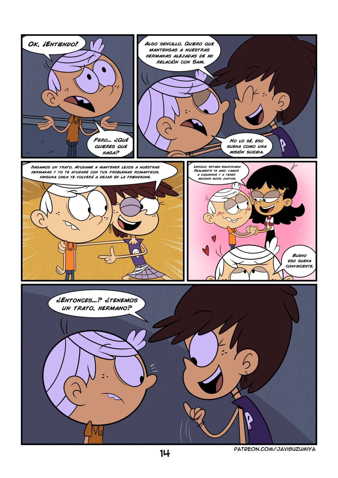 The Loud House - It’s (Not) Your Fault Comic porno