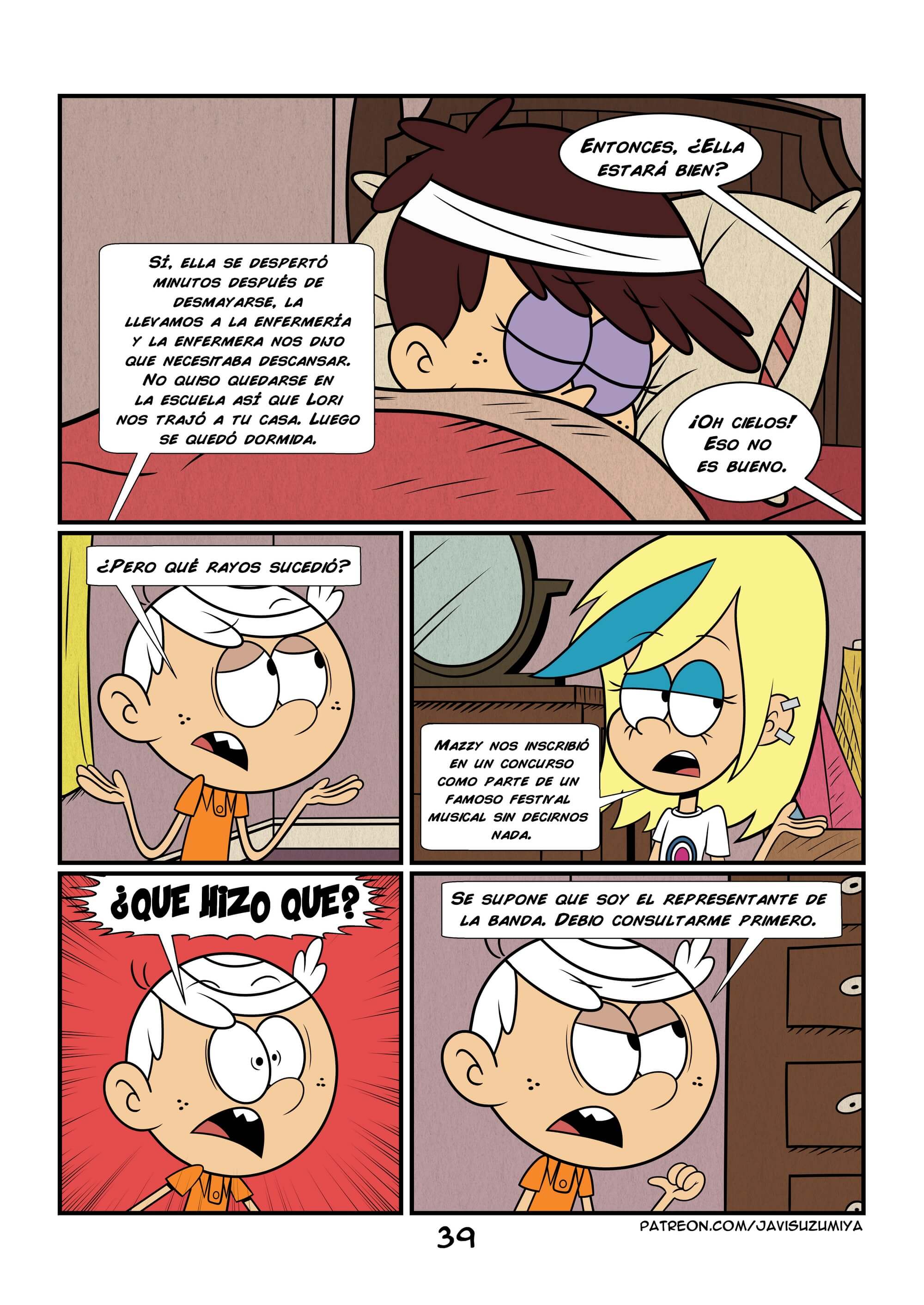 The Loud House - It’s (Not) Your Fault Comic porno