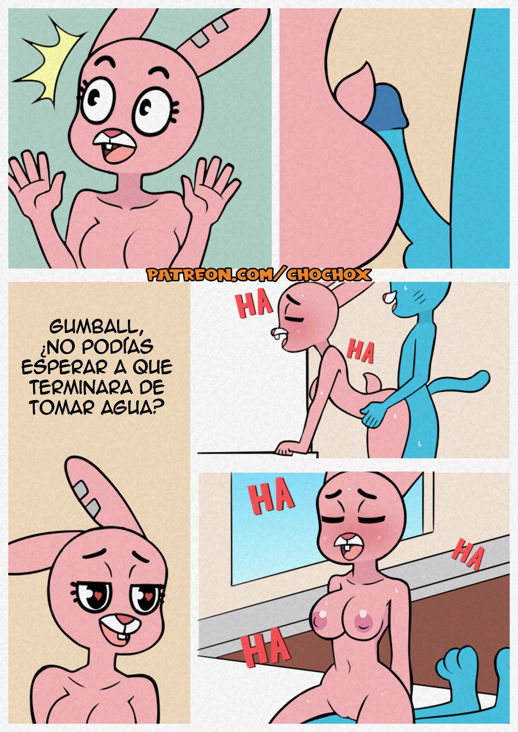 La Maravillosa Navidad de Gumball Comic porno