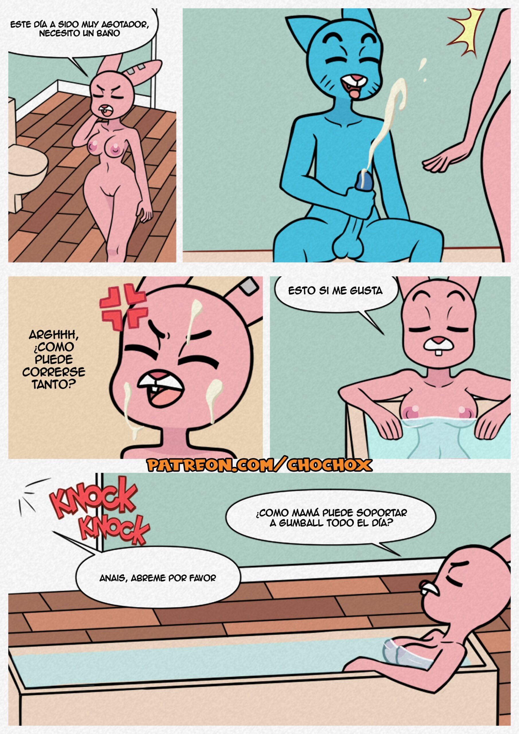 La Maravillosa Navidad de Gumball Comic porno