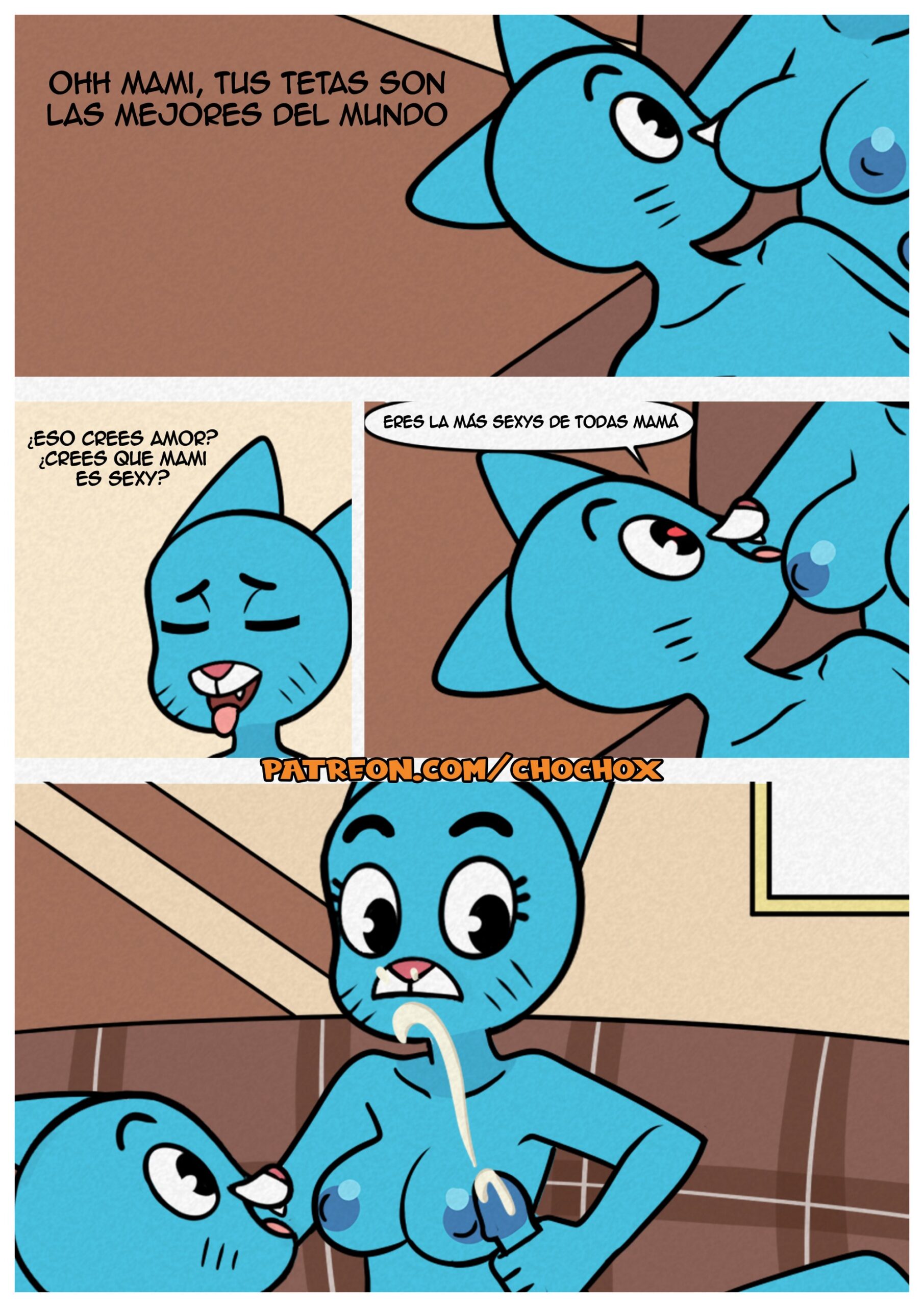 La Maravillosa Navidad de Gumball Comic porno