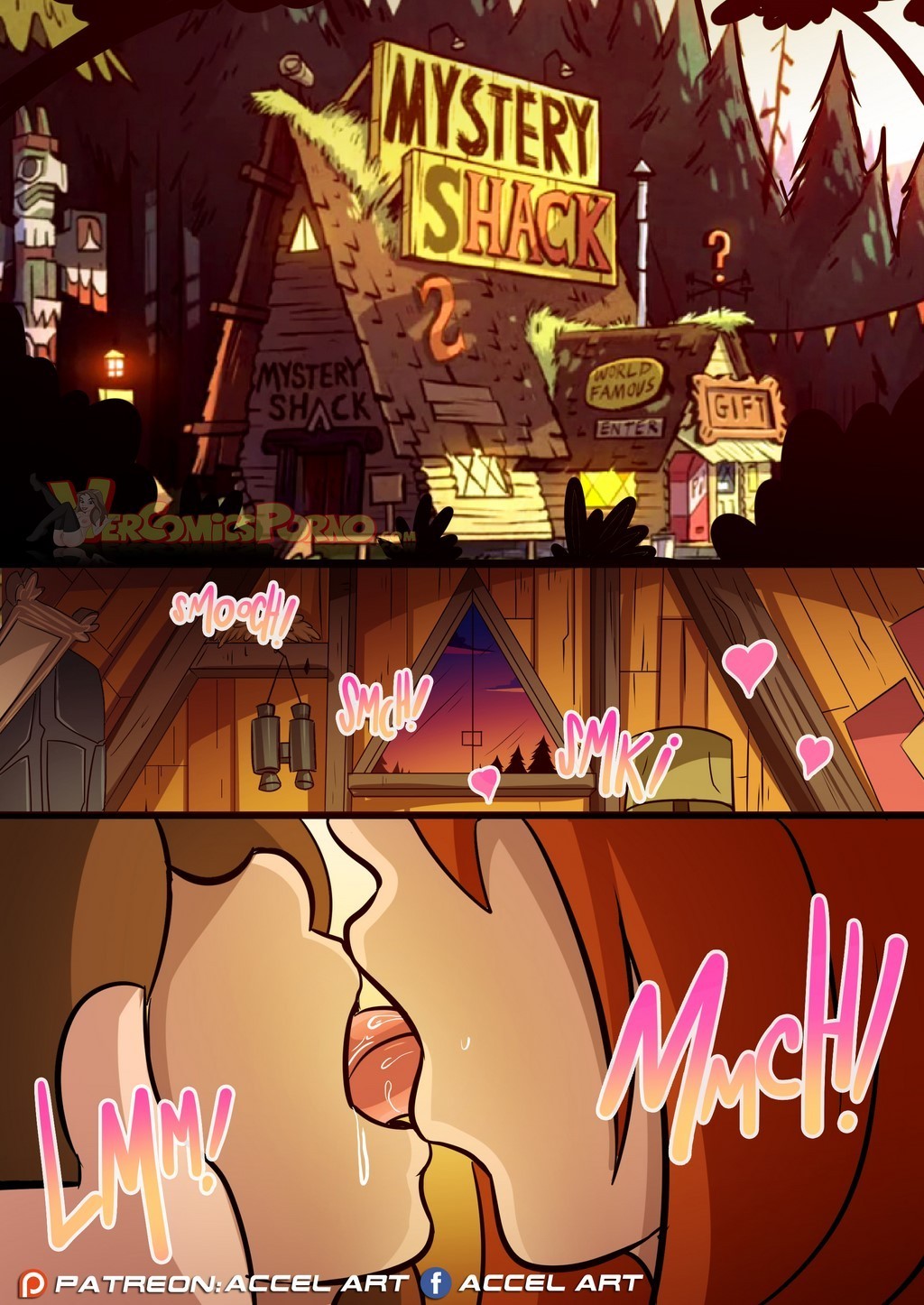 Lecciones de Wendy – Gravity Falls Comic porno