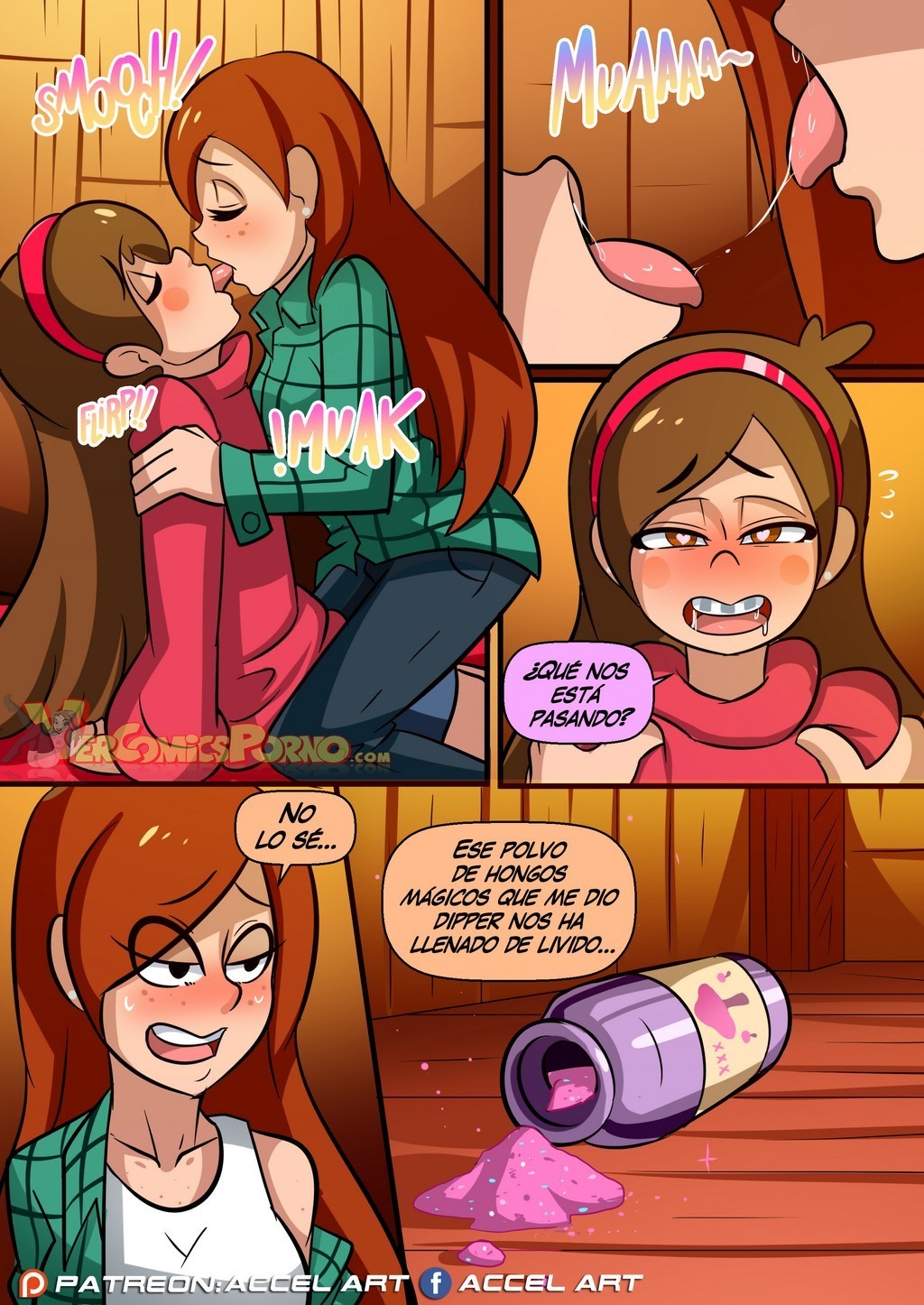 Lecciones de Wendy – Gravity Falls Comic porno