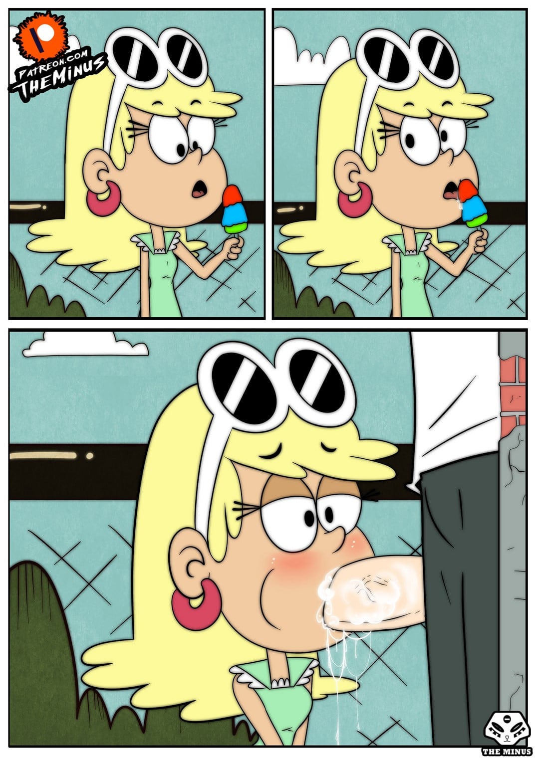Leni Valentines Popsicle Comic porno