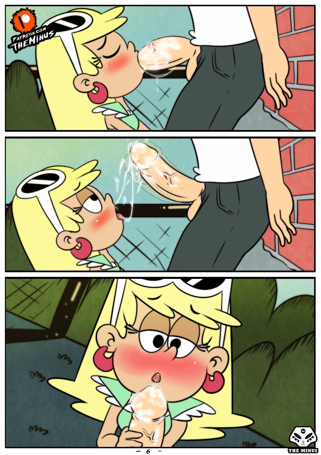 Leni Valentines Popsicle Comic porno