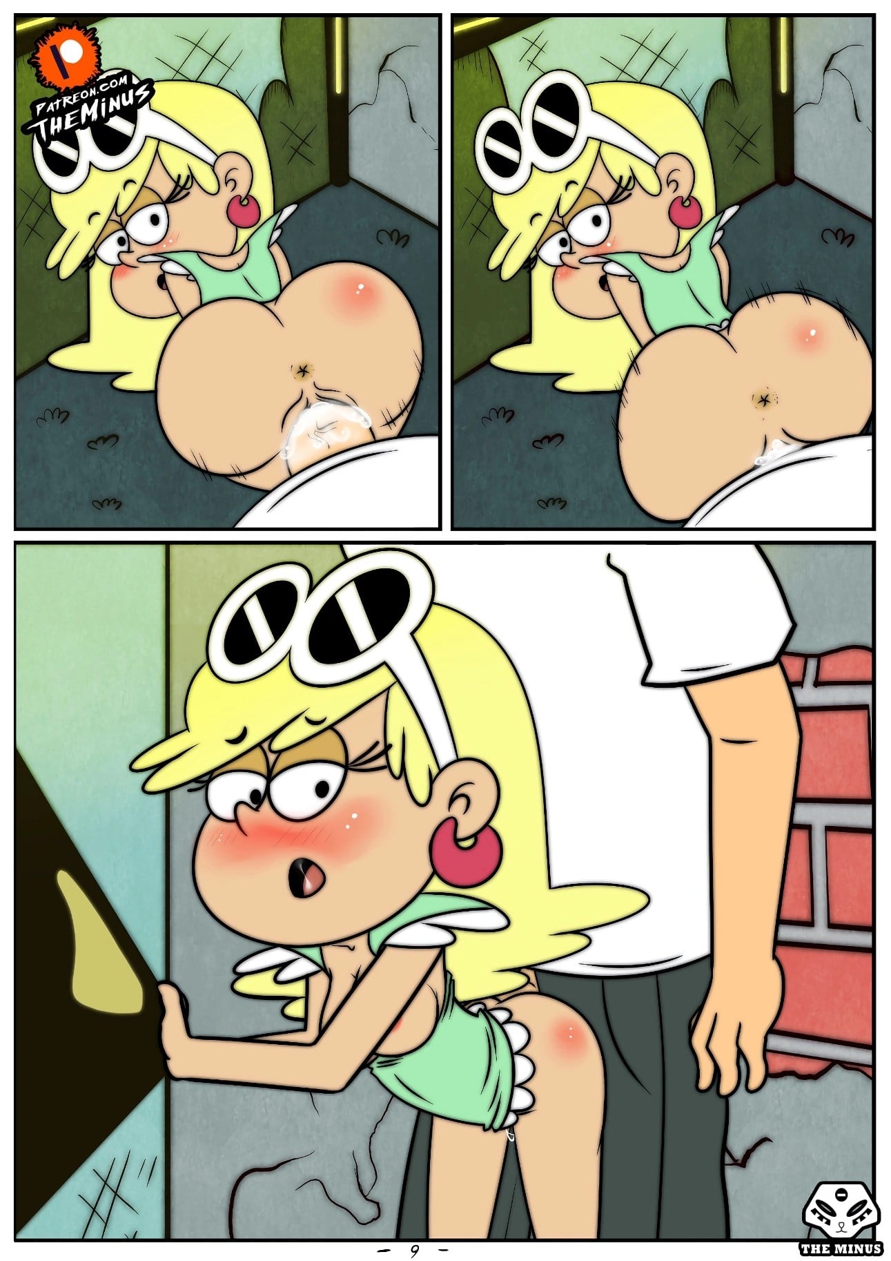 Leni Valentines Popsicle Comic porno