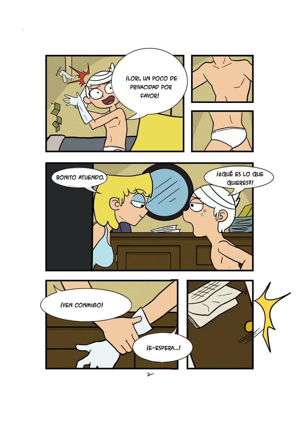 Leni’s Virginity – Loud Hosue XXX Comic porno