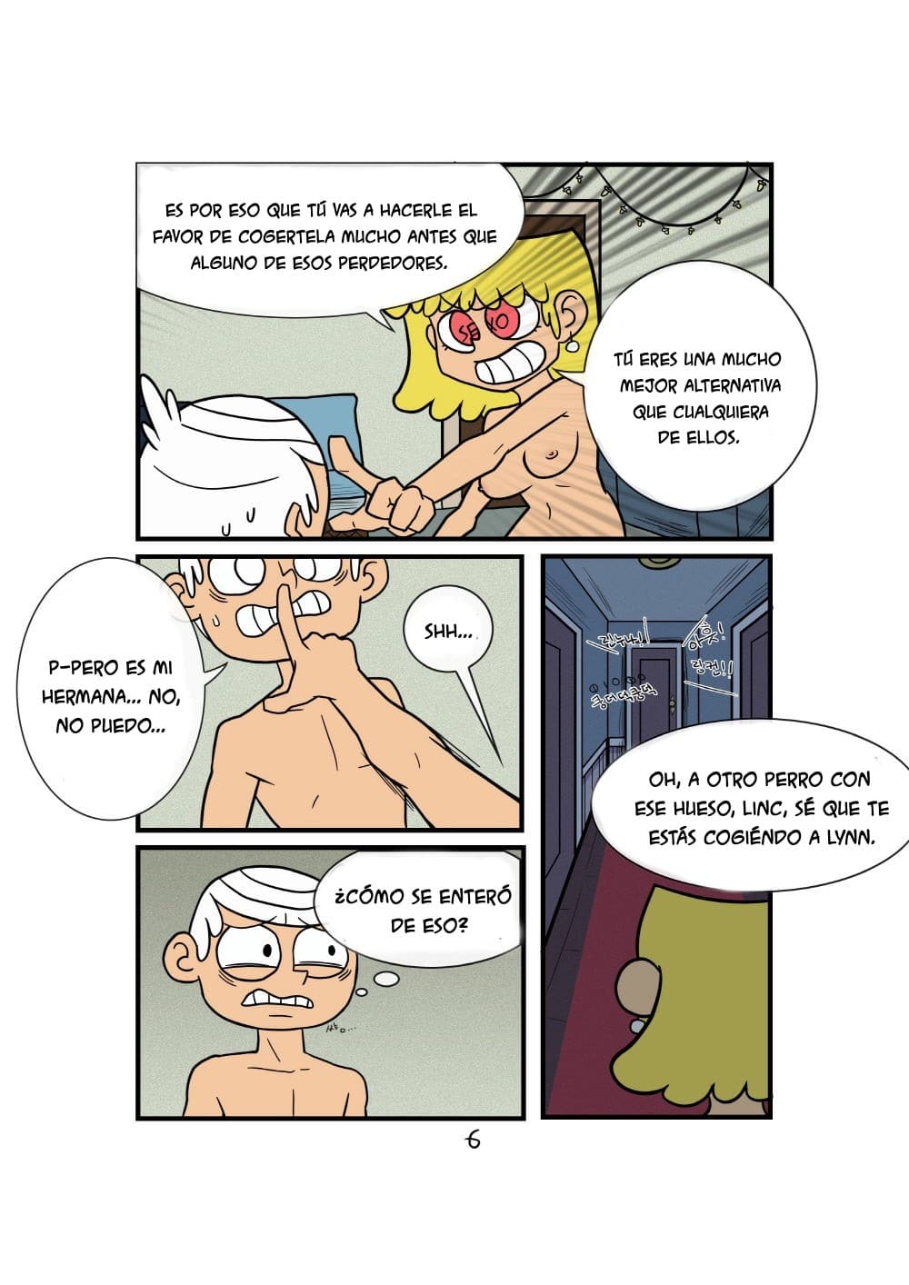 Leni’s Virginity – Loud Hosue XXX Comic porno