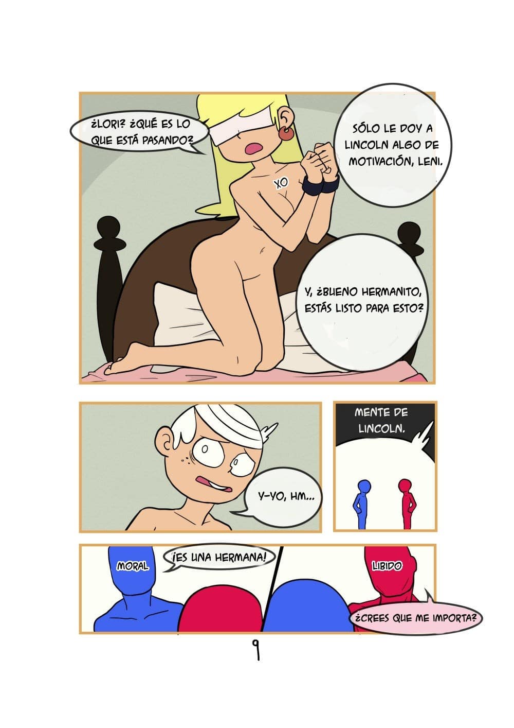 Leni’s Virginity – Loud Hosue XXX Comic porno