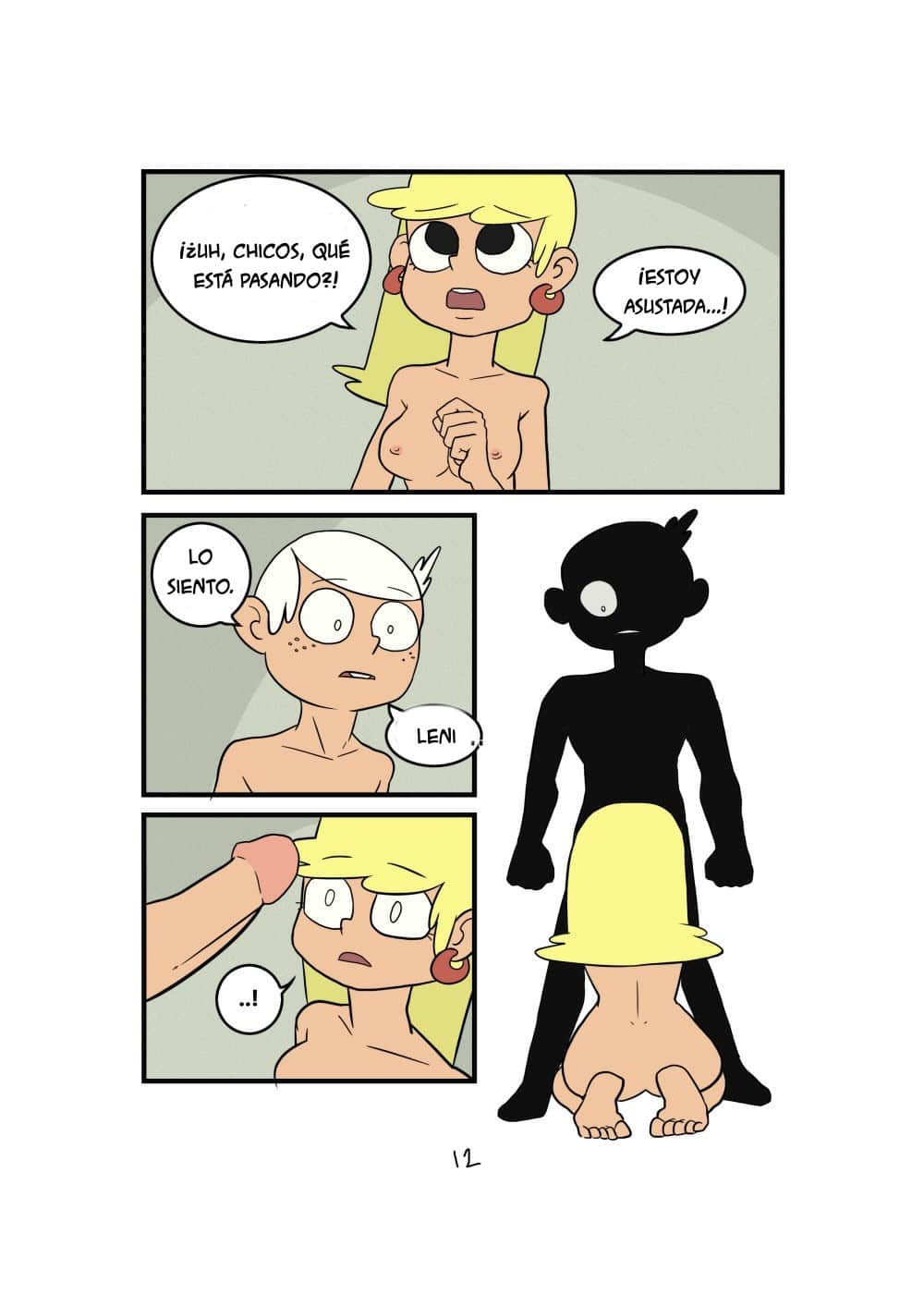 Leni’s Virginity – Loud Hosue XXX Comic porno