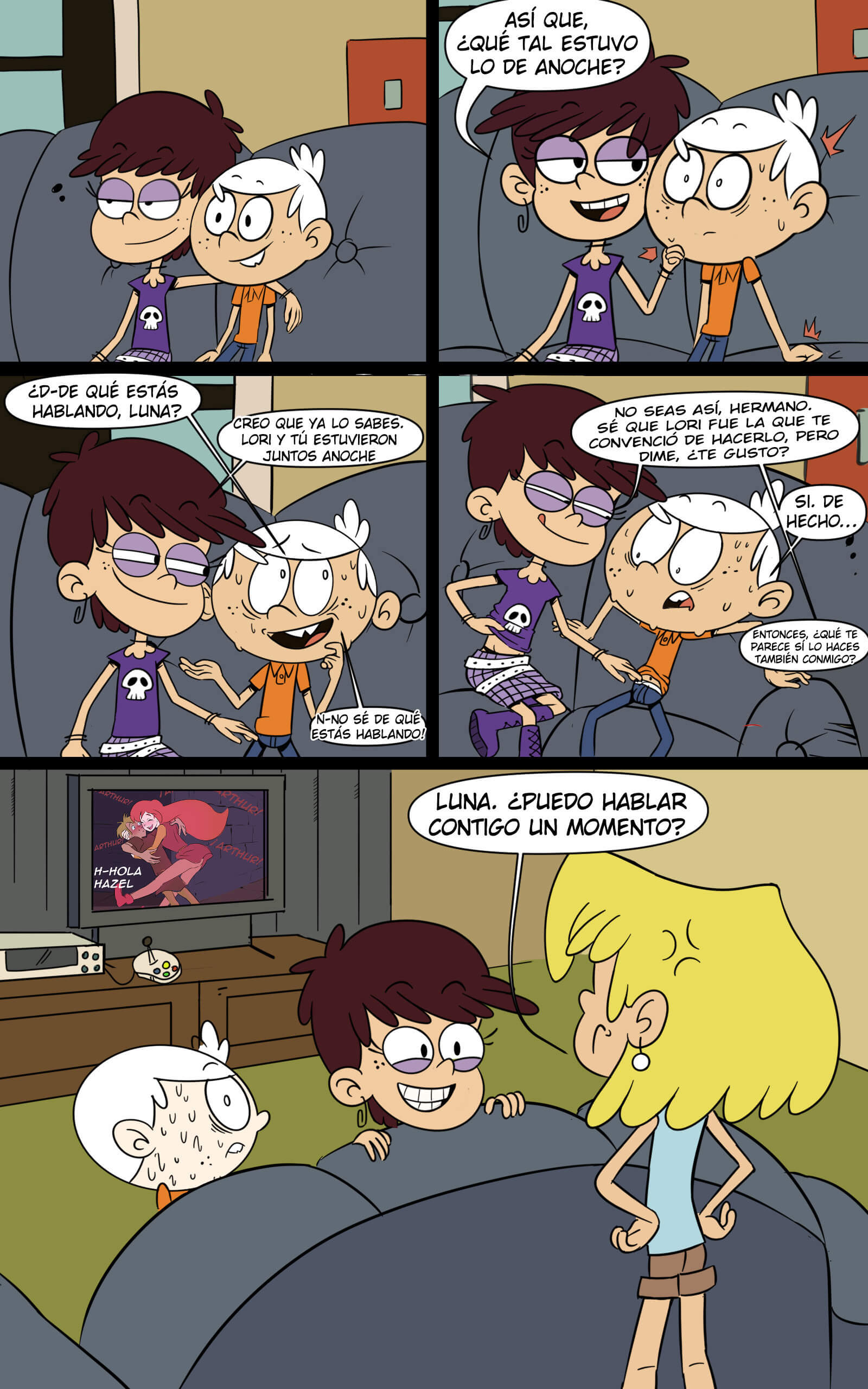 Loudcest Comic porno