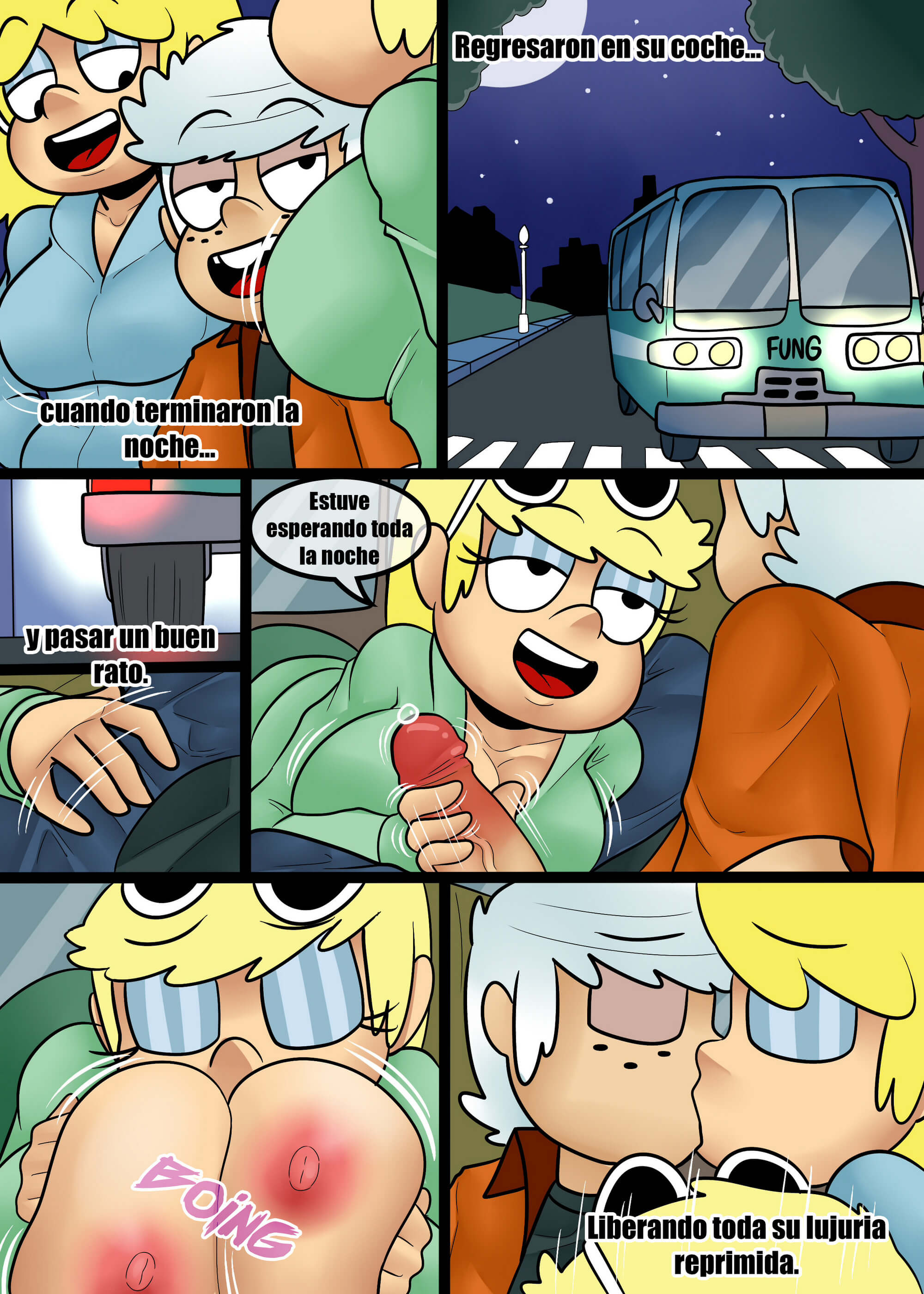 Louds in the Club 2 Comic porno