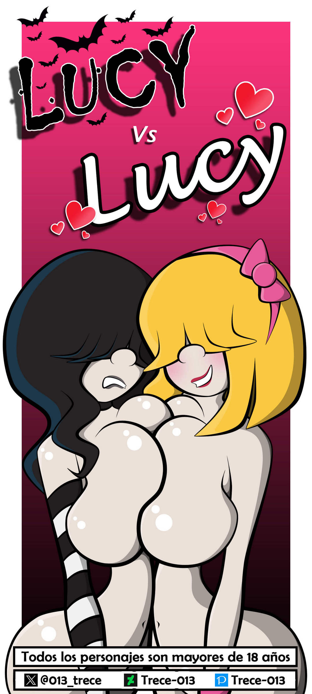 Lucy vs Lucy Comic porno