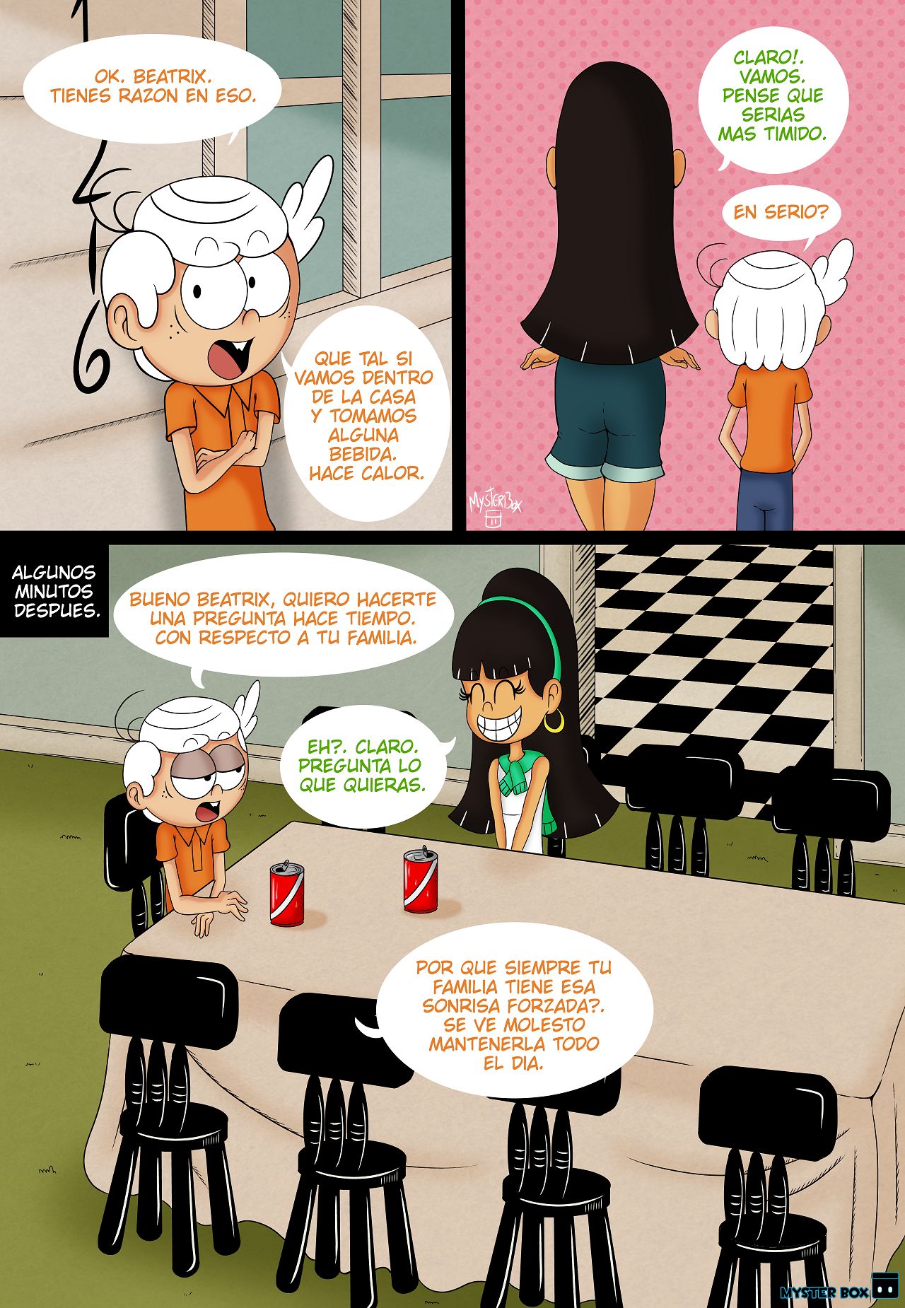 Mi Vecino Lincoln Loud XXX Comic porno