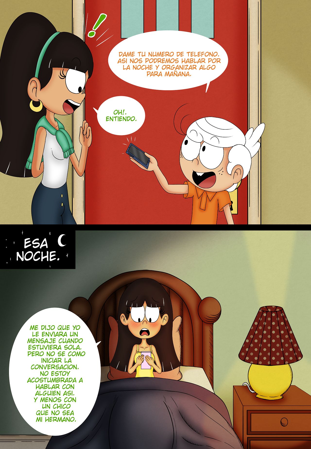 Mi Vecino Lincoln Loud XXX Comic porno