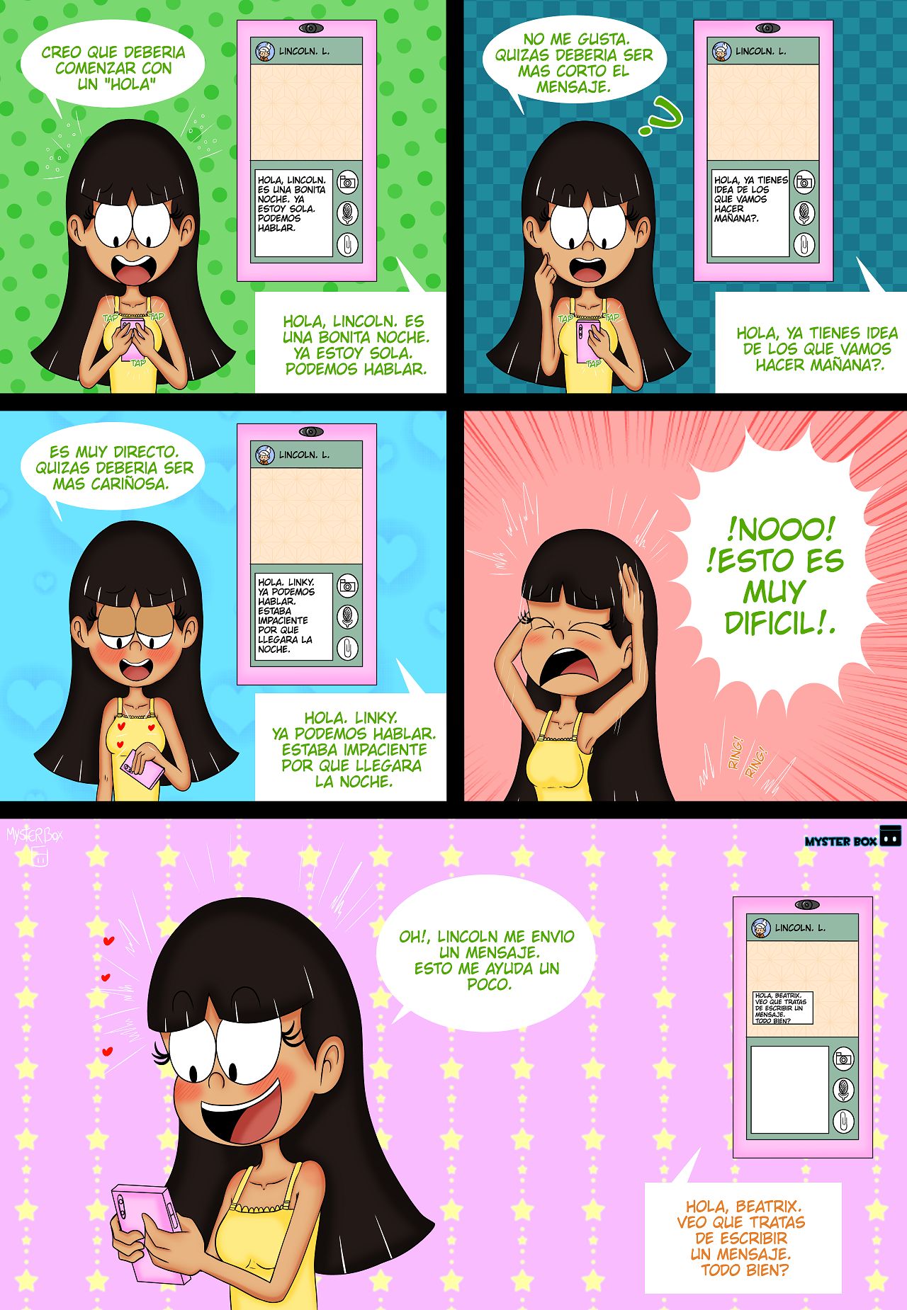 Mi Vecino Lincoln Loud XXX Comic porno