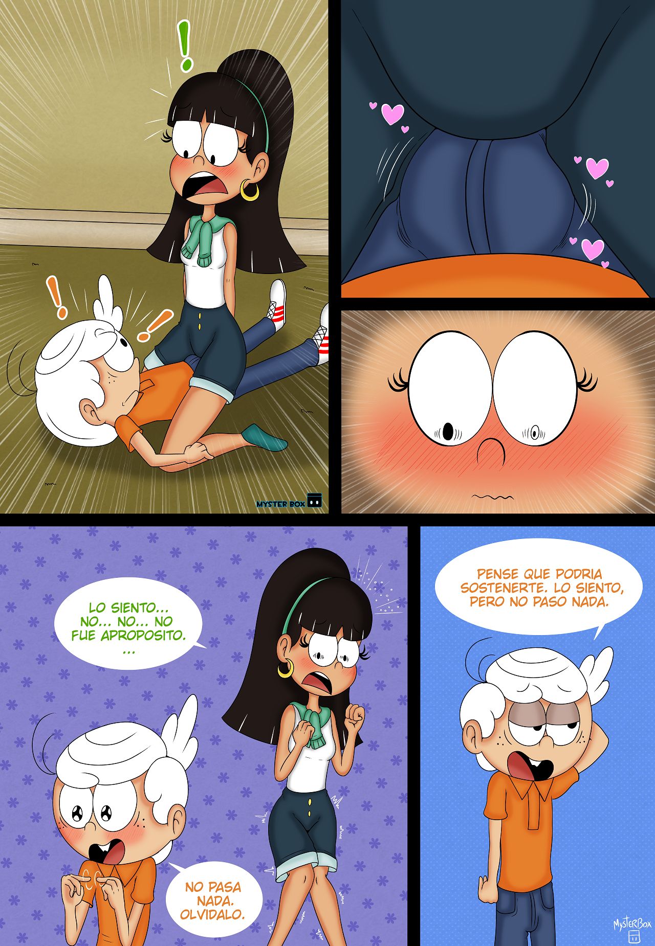 Mi Vecino Lincoln Loud XXX Comic porno