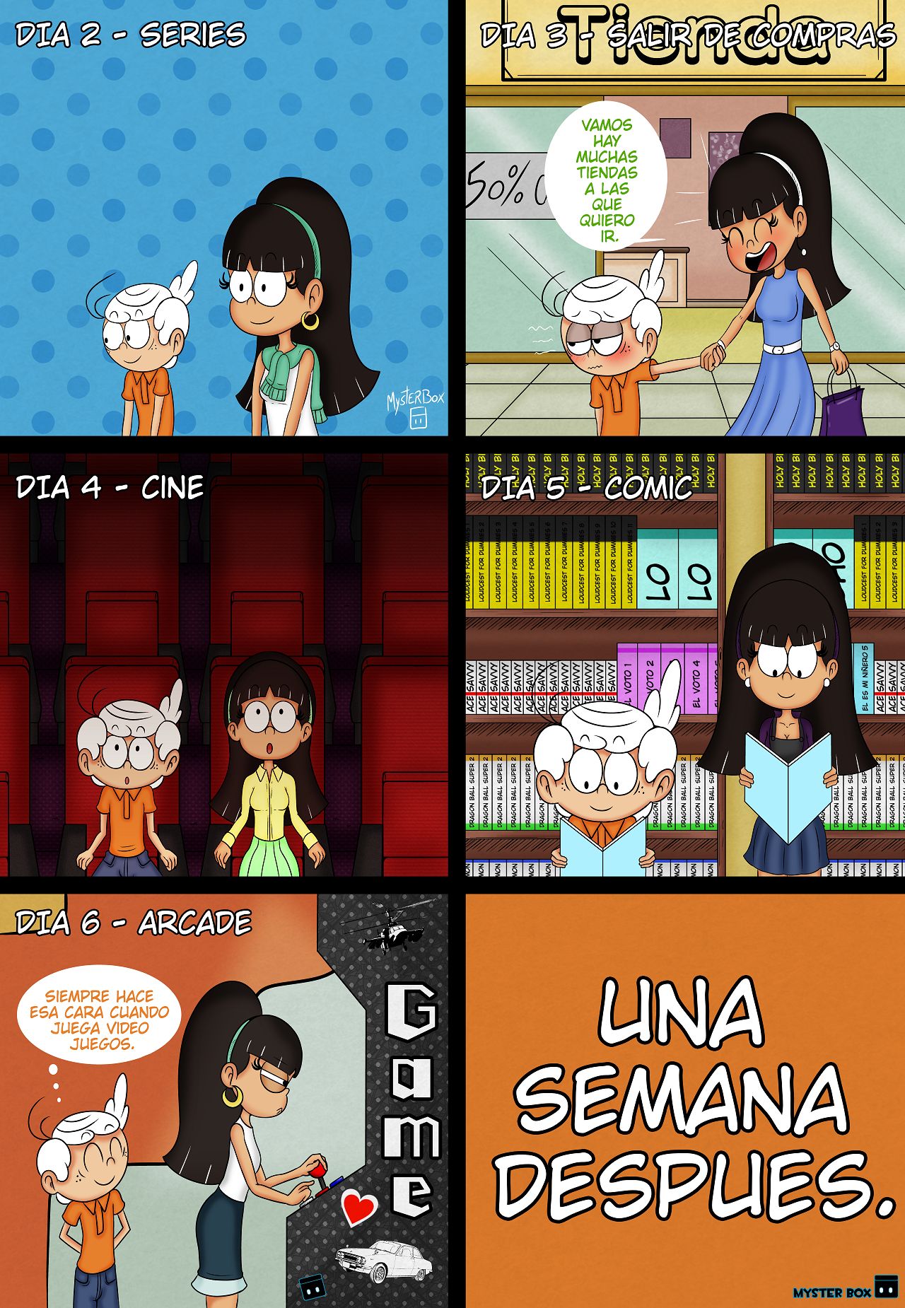 Mi Vecino Lincoln Loud XXX Comic porno