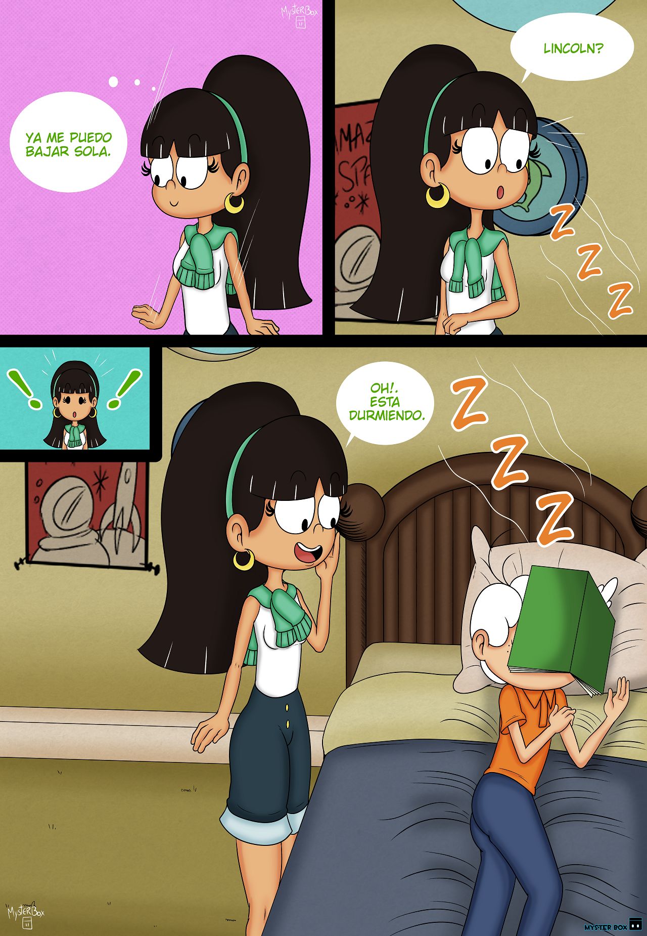 Mi Vecino Lincoln Loud XXX Comic porno