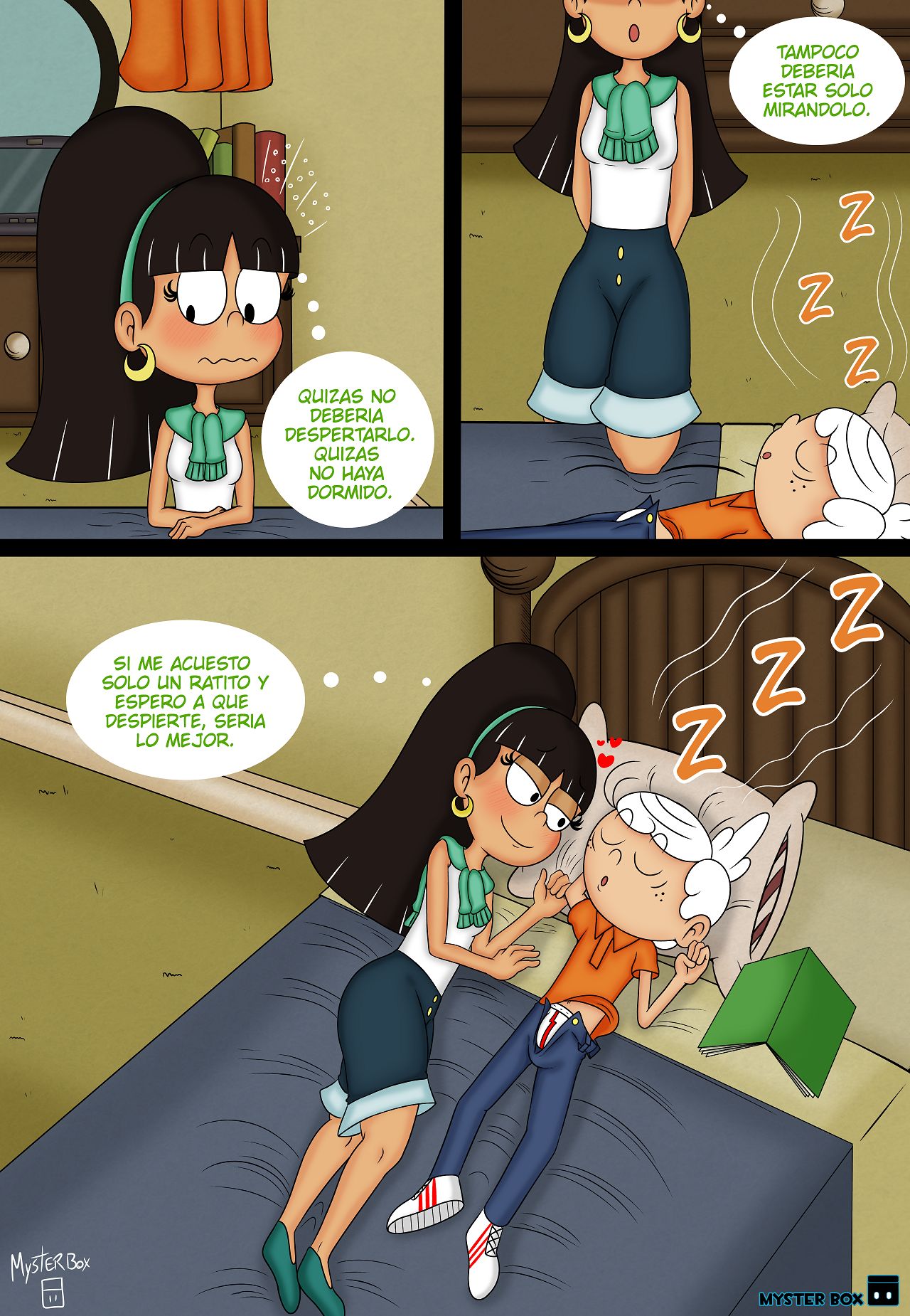 Mi Vecino Lincoln Loud XXX Comic porno