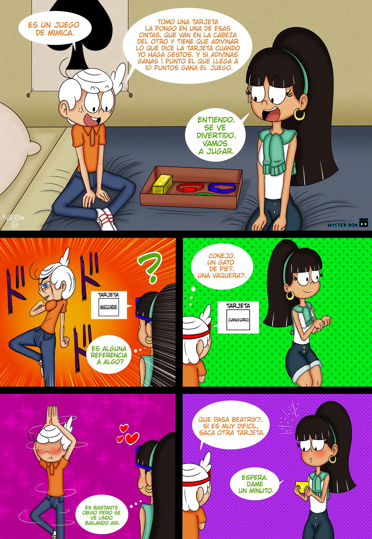 Mi Vecino Lincoln Loud XXX Comic porno