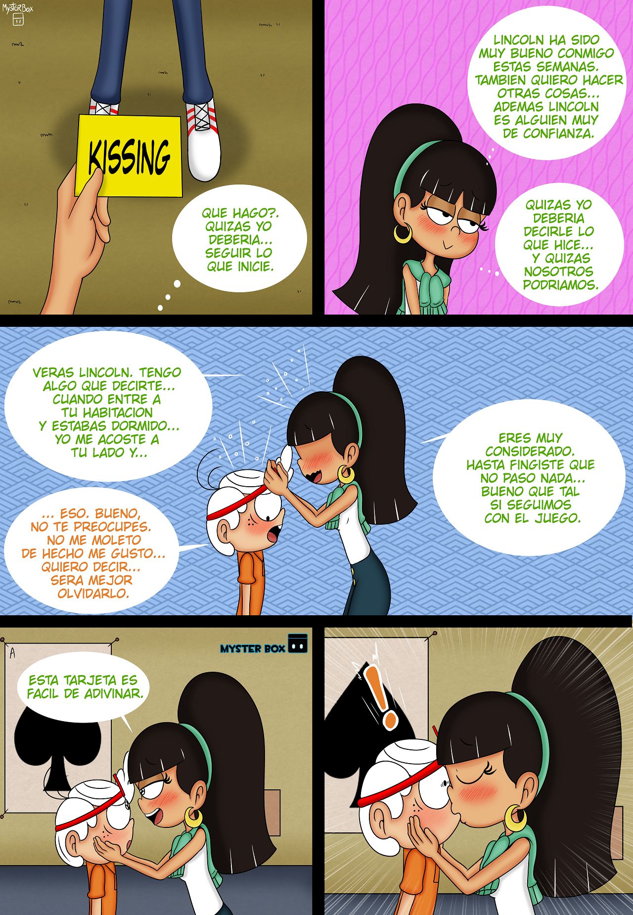 Mi Vecino Lincoln Loud XXX Comic porno