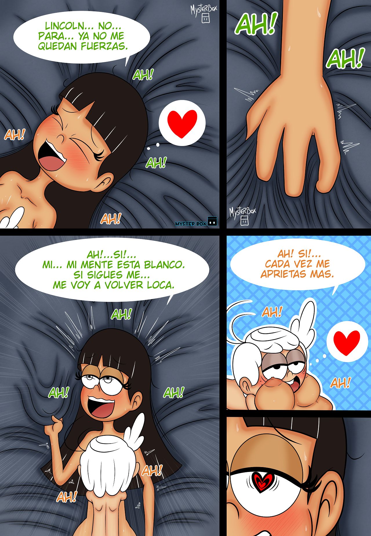 Mi Vecino Lincoln Loud XXX Comic porno